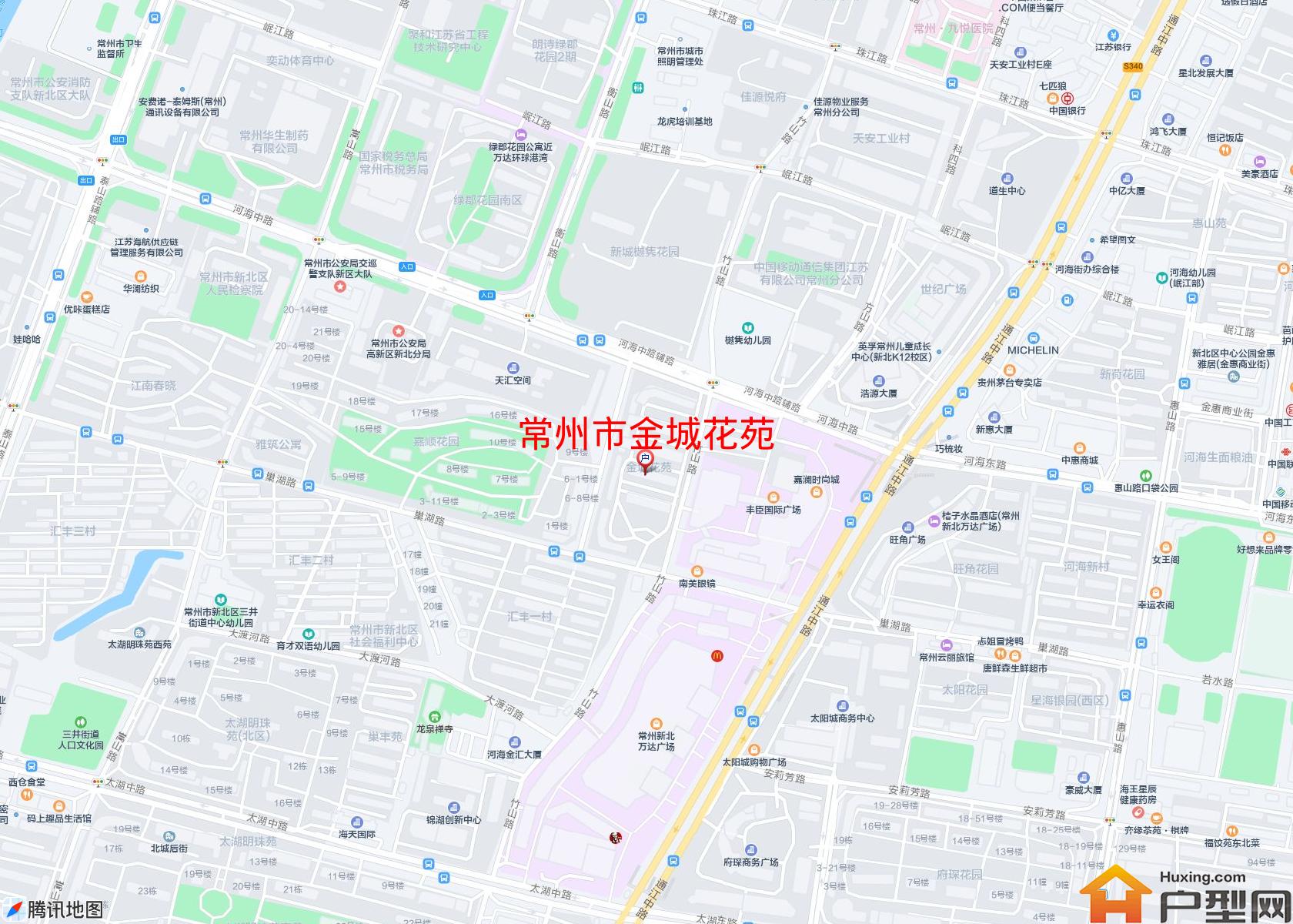 金城花苑小区 - 户型网