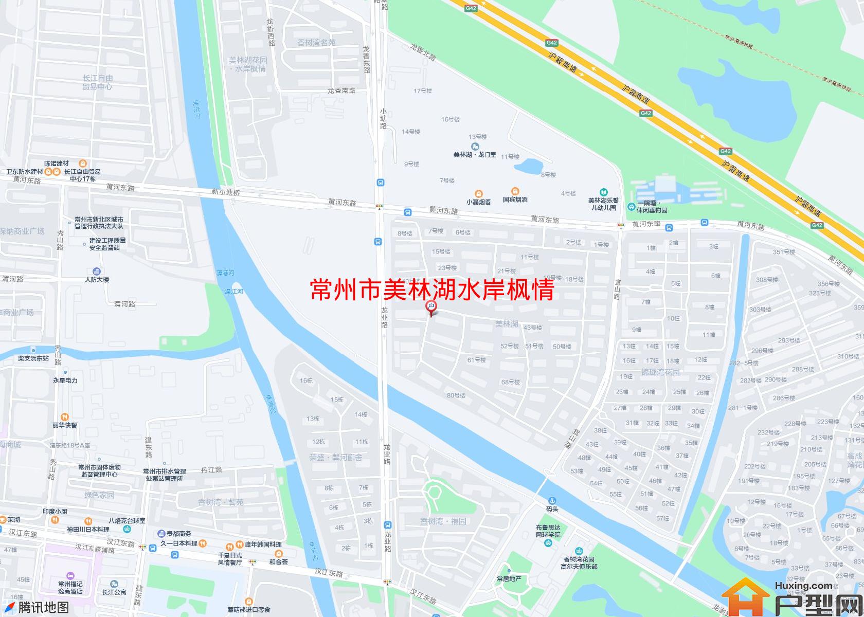 美林湖水岸枫情小区 - 户型网