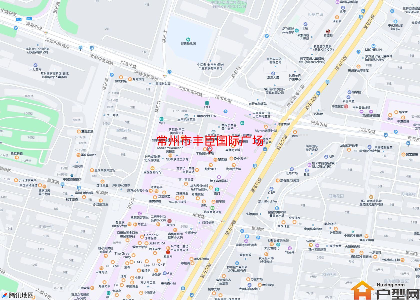 丰臣国际广场小区 - 户型网