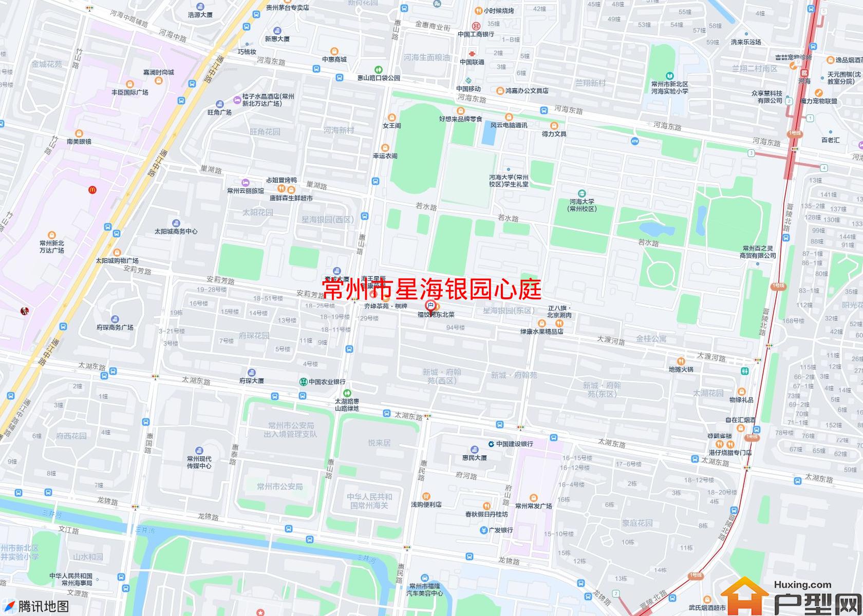 星海银园心庭小区 - 户型网 星海银园心庭小区 - 户型网