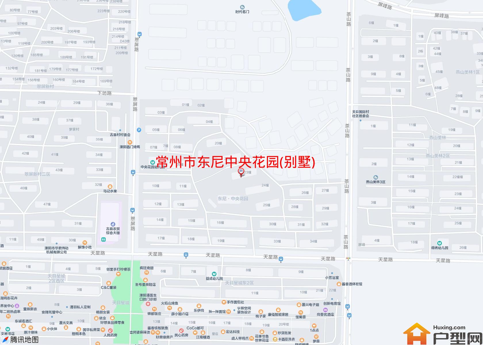 东尼中央花园(别墅)小区 - 户型网