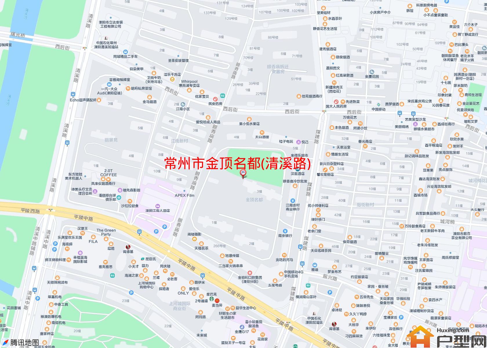金顶名都(清溪路)小区 - 户型网