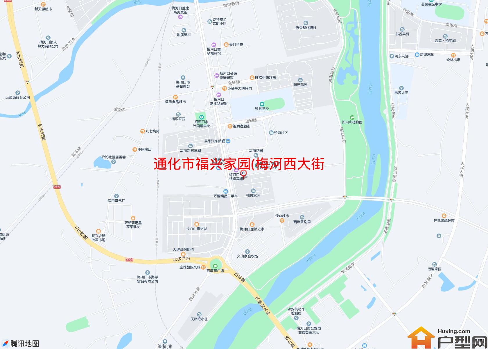 福兴家园(梅河西大街)小区 - 户型网