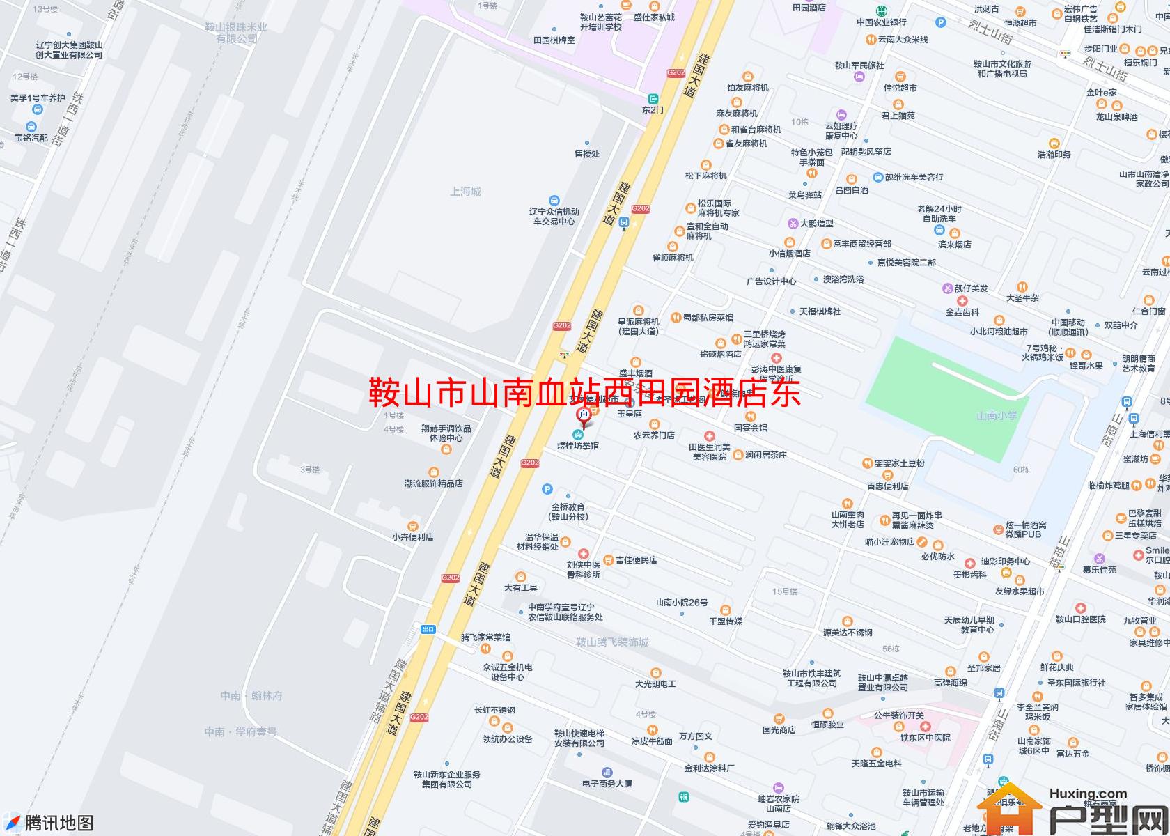 山南血站西田园酒店东小区 - 户型网