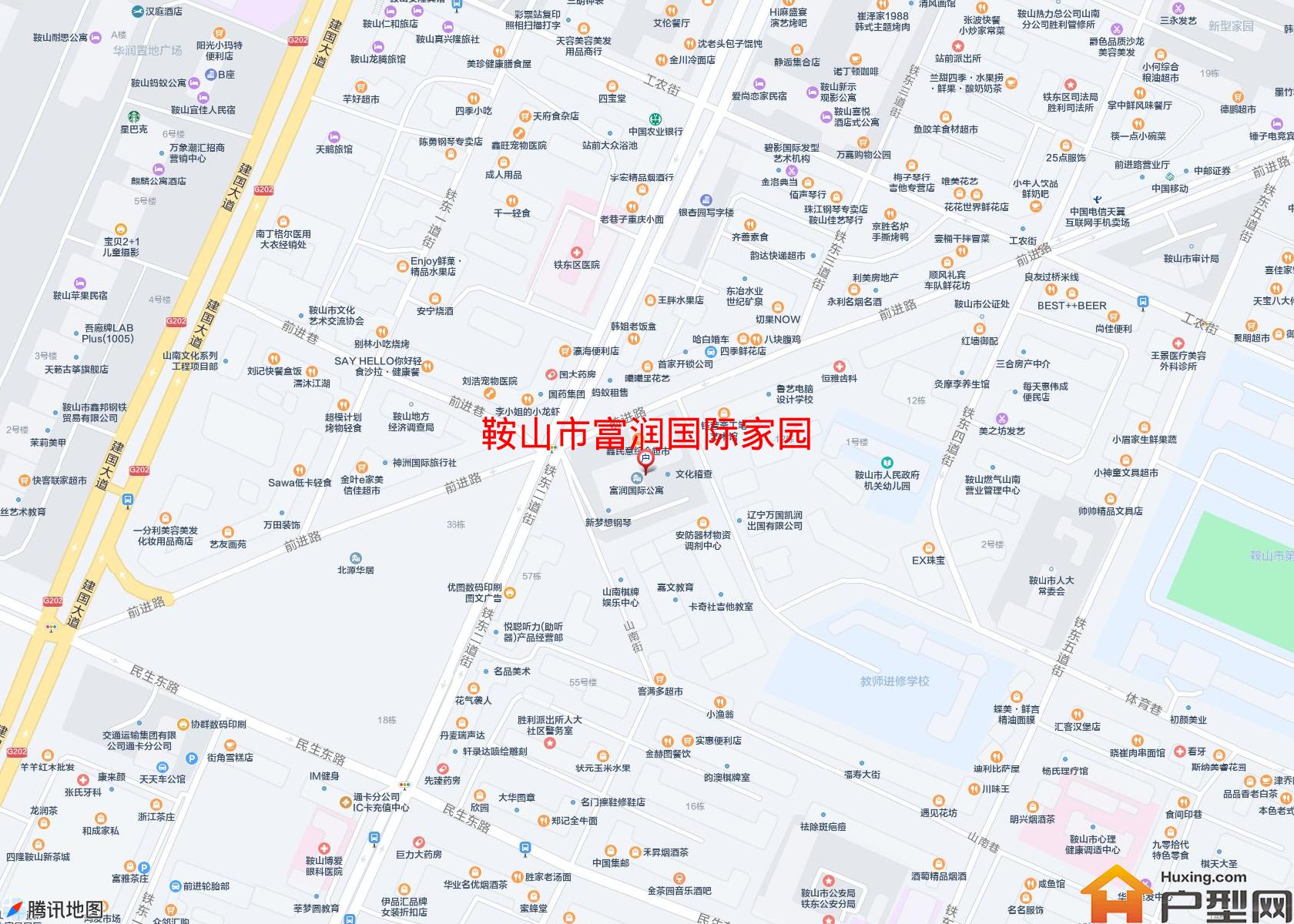 富润国际家园小区 - 户型网