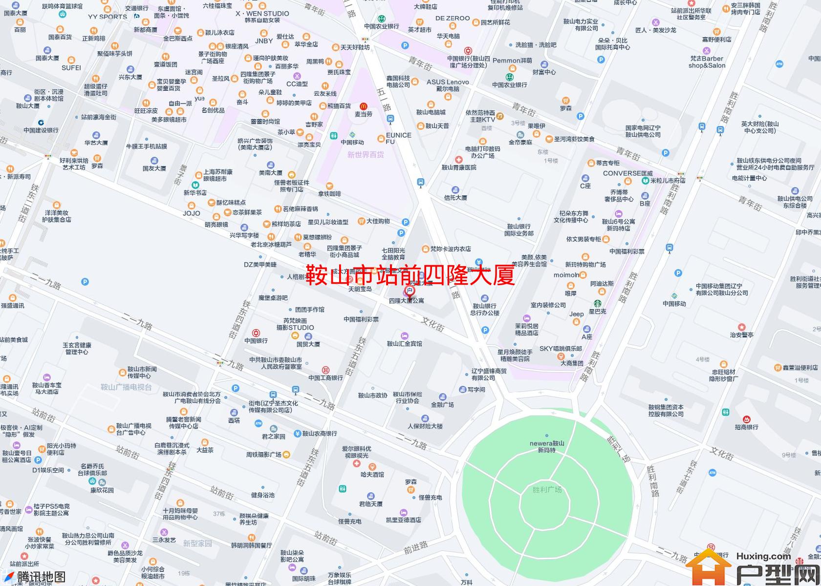 站前四隆大厦小区 - 户型网