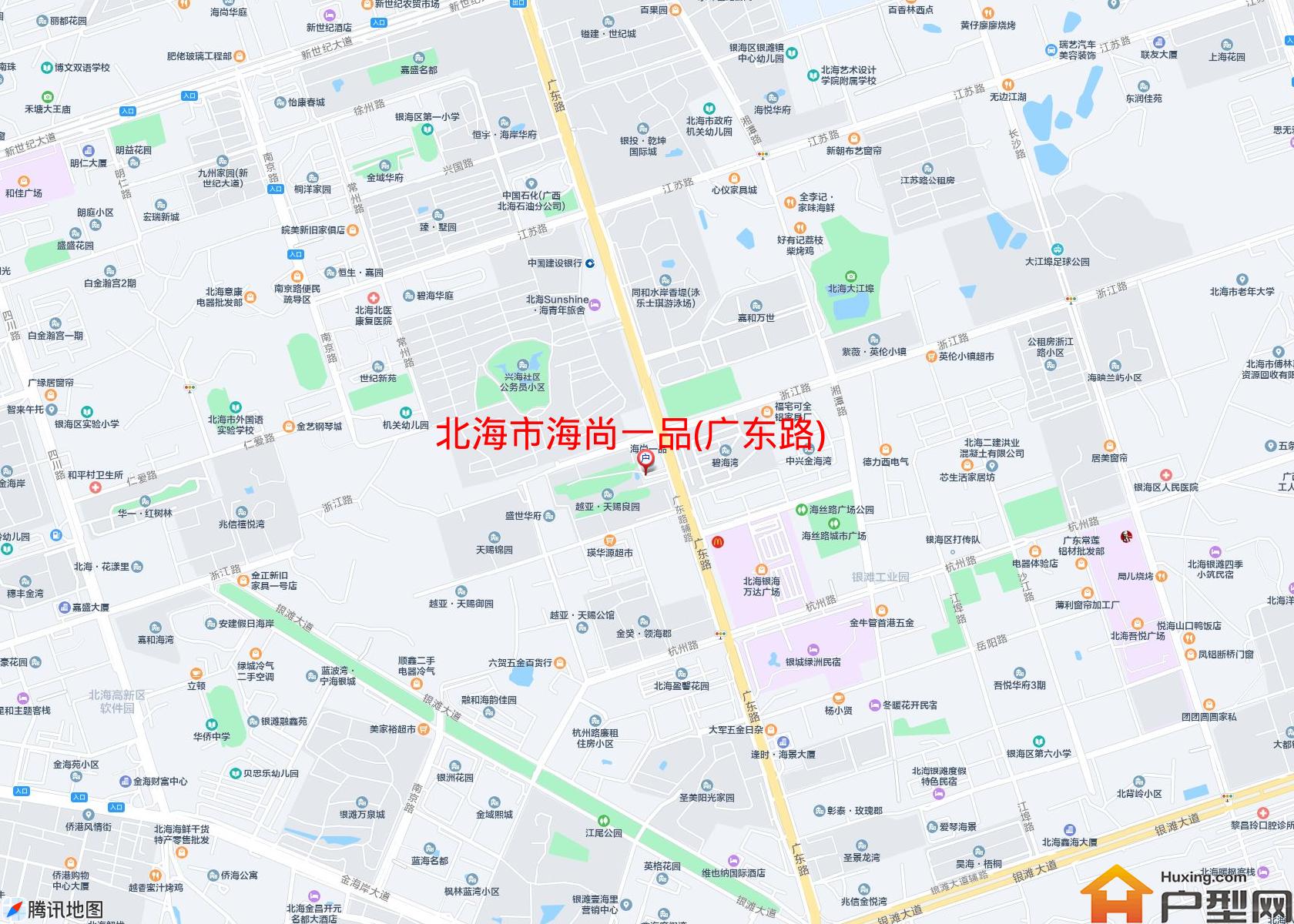 海尚一品(广东路)小区 - 户型网