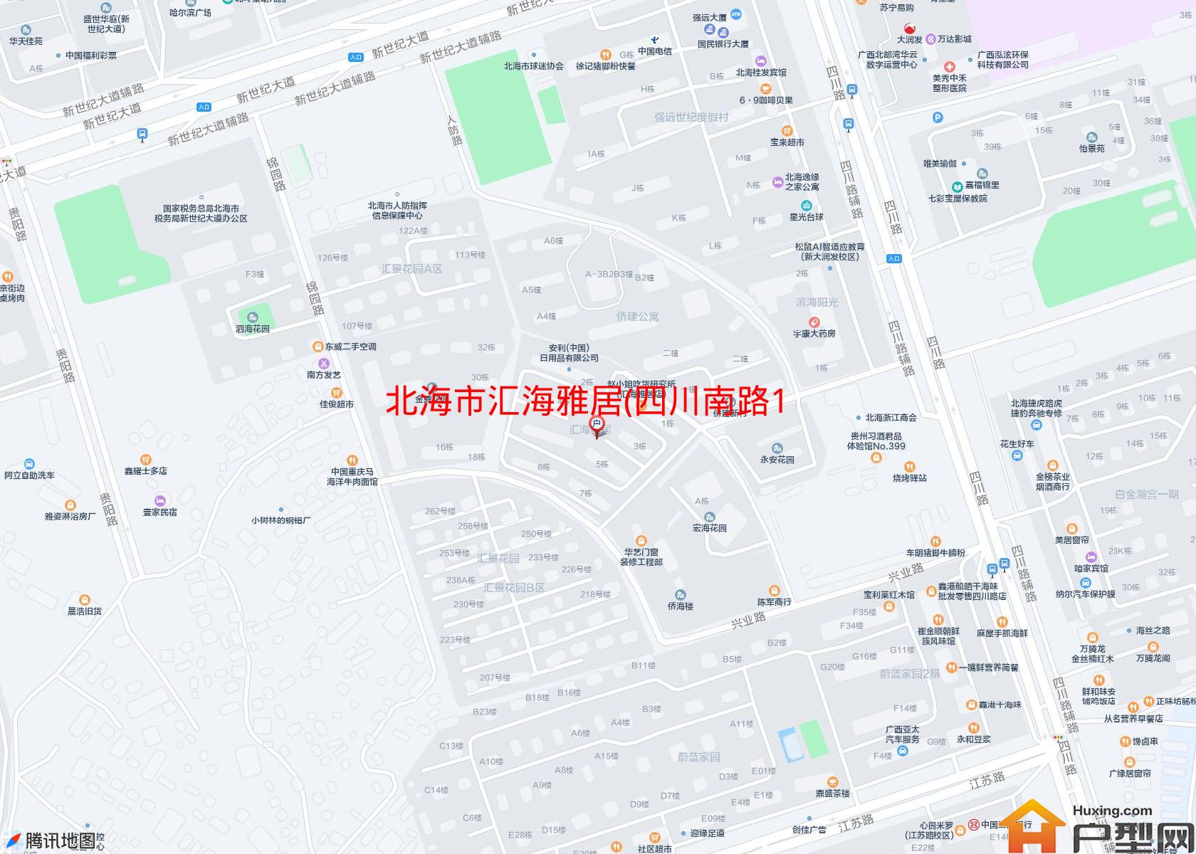 汇海雅居(四川南路166号)小区 - 户型网