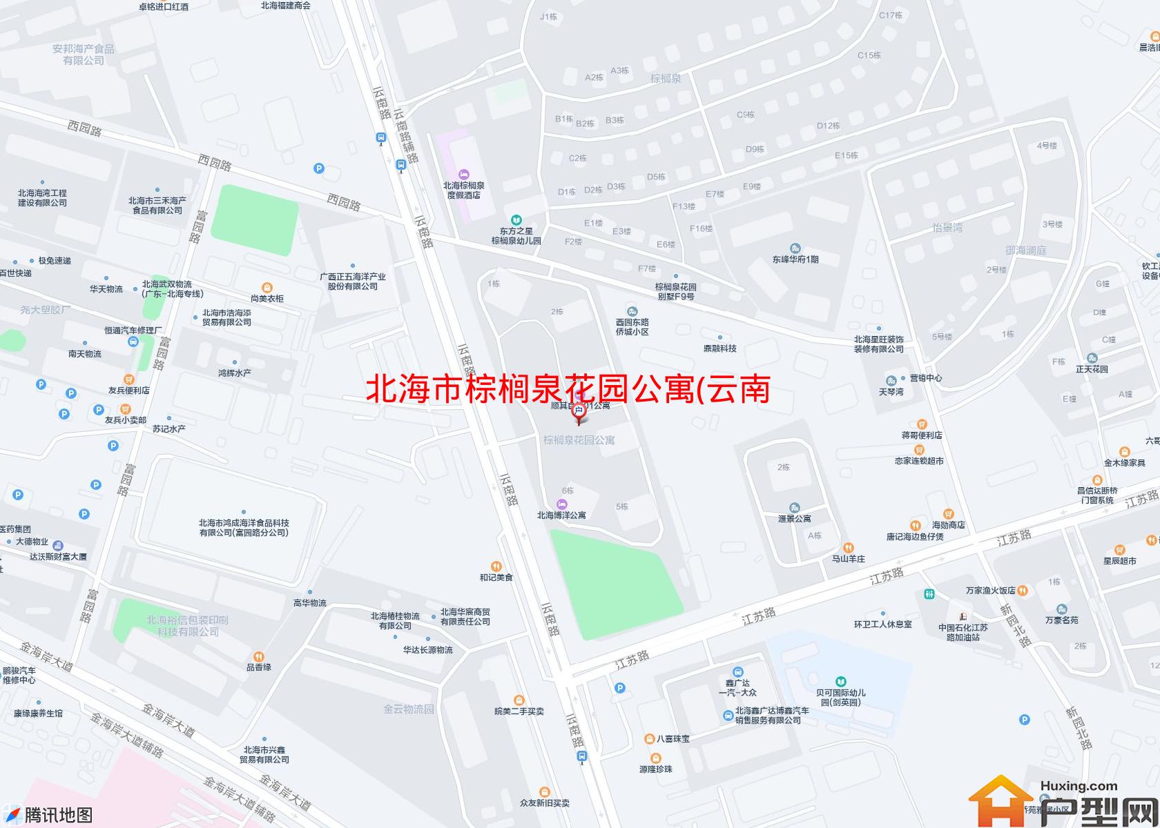 棕榈泉花园公寓(云南路)小区 - 户型网