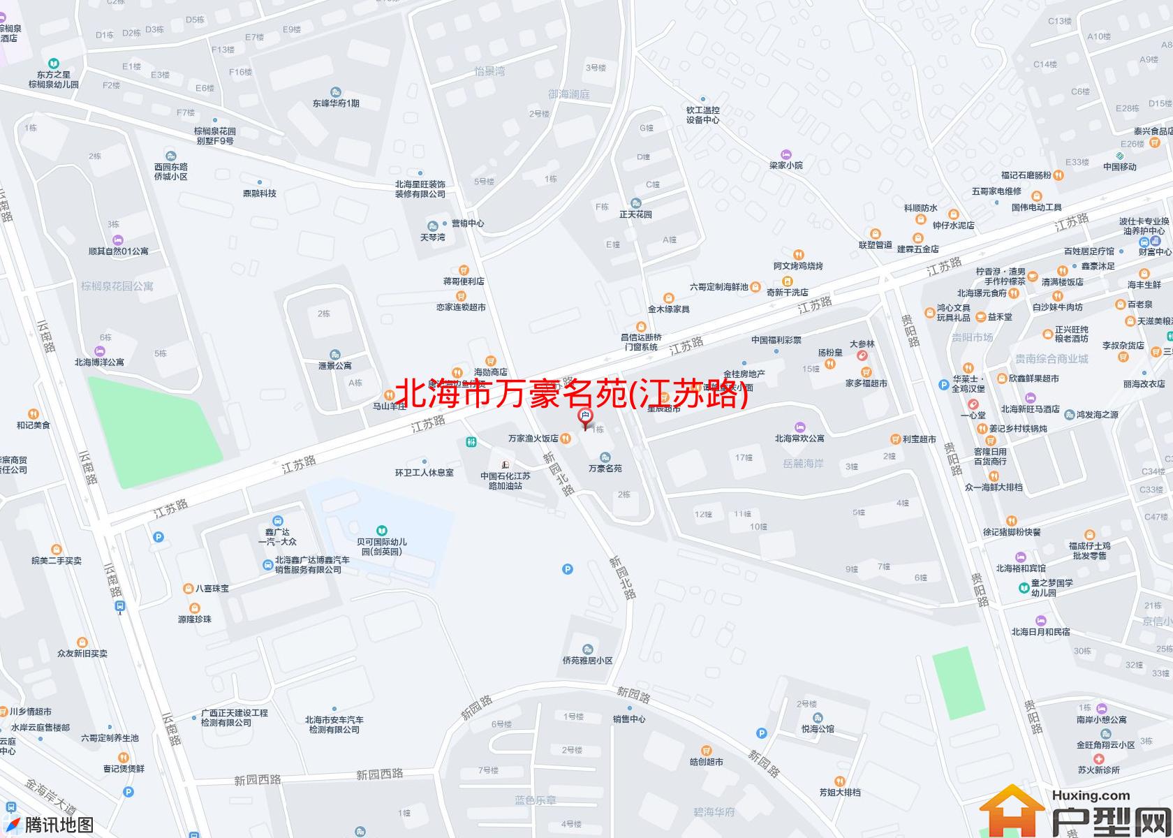 万豪名苑(江苏路)小区 - 户型网