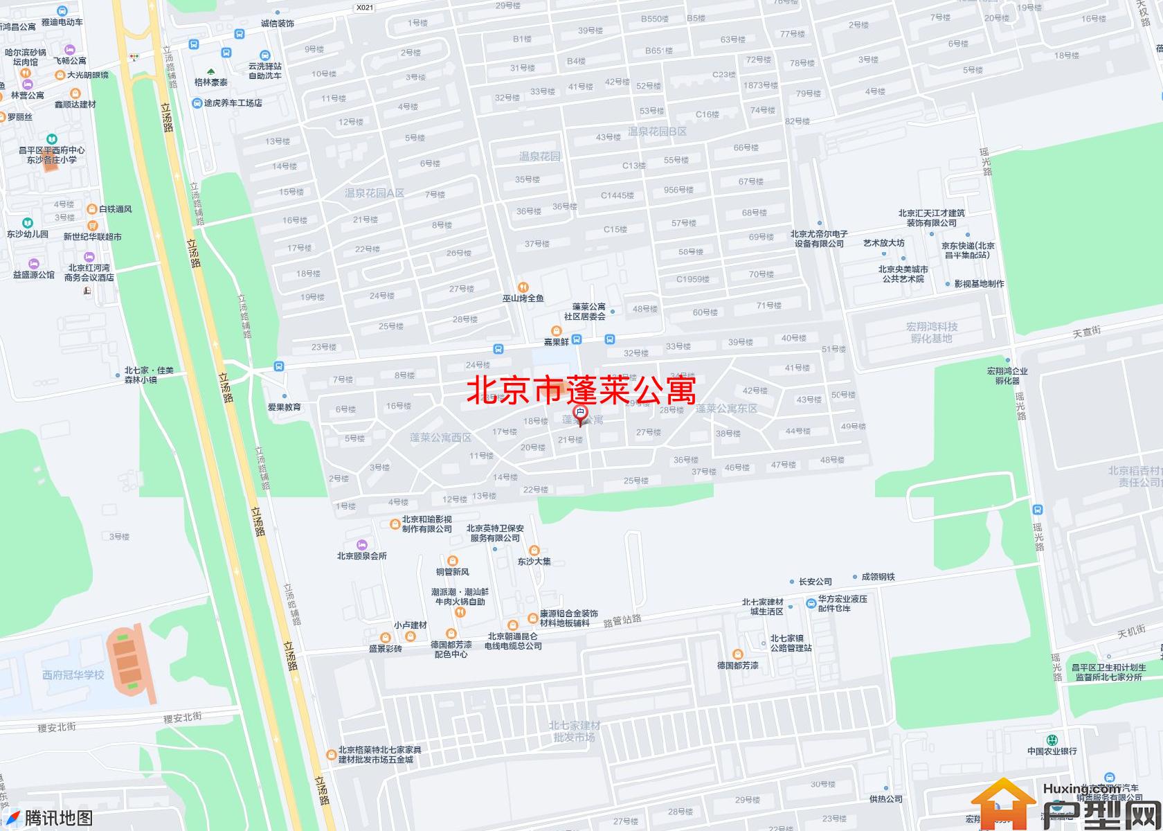 蓬莱公寓小区 - 户型网