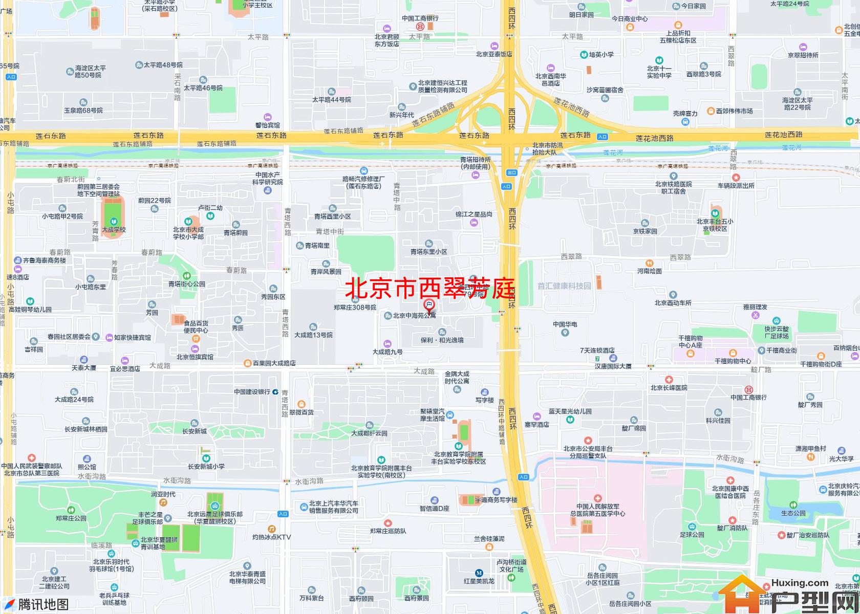 西翠芳庭小区 - 户型网
