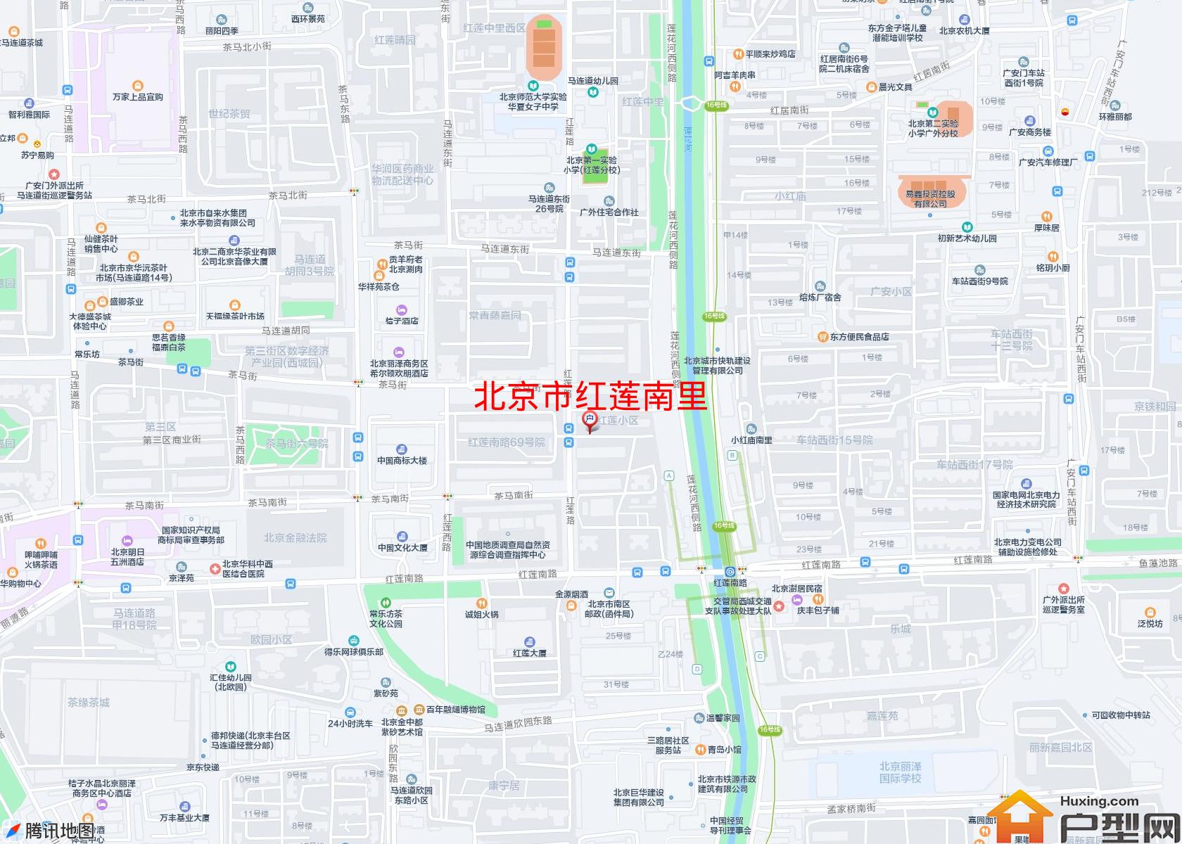 红莲南里小区 - 户型网 红莲南里小区 - 户型网