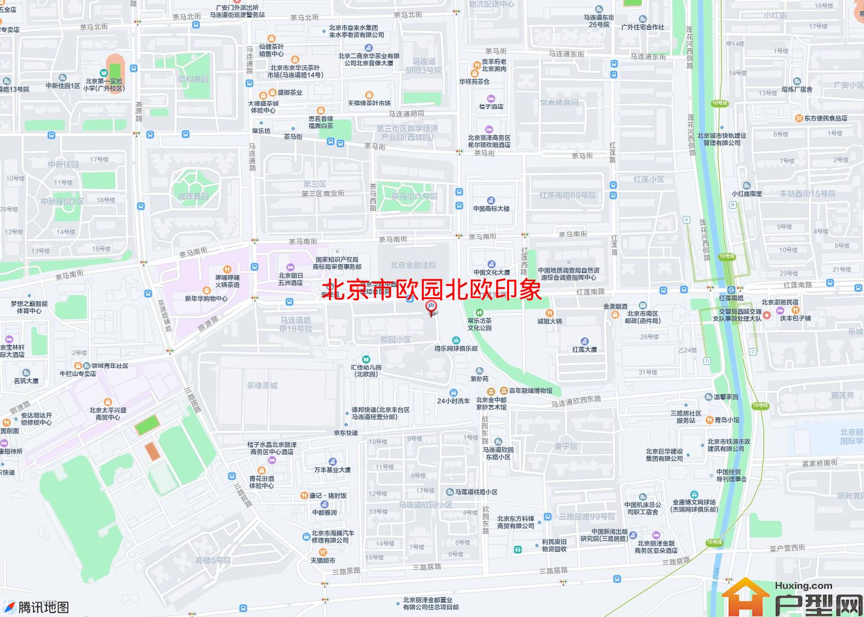 欧园北欧印象小区 - 户型网