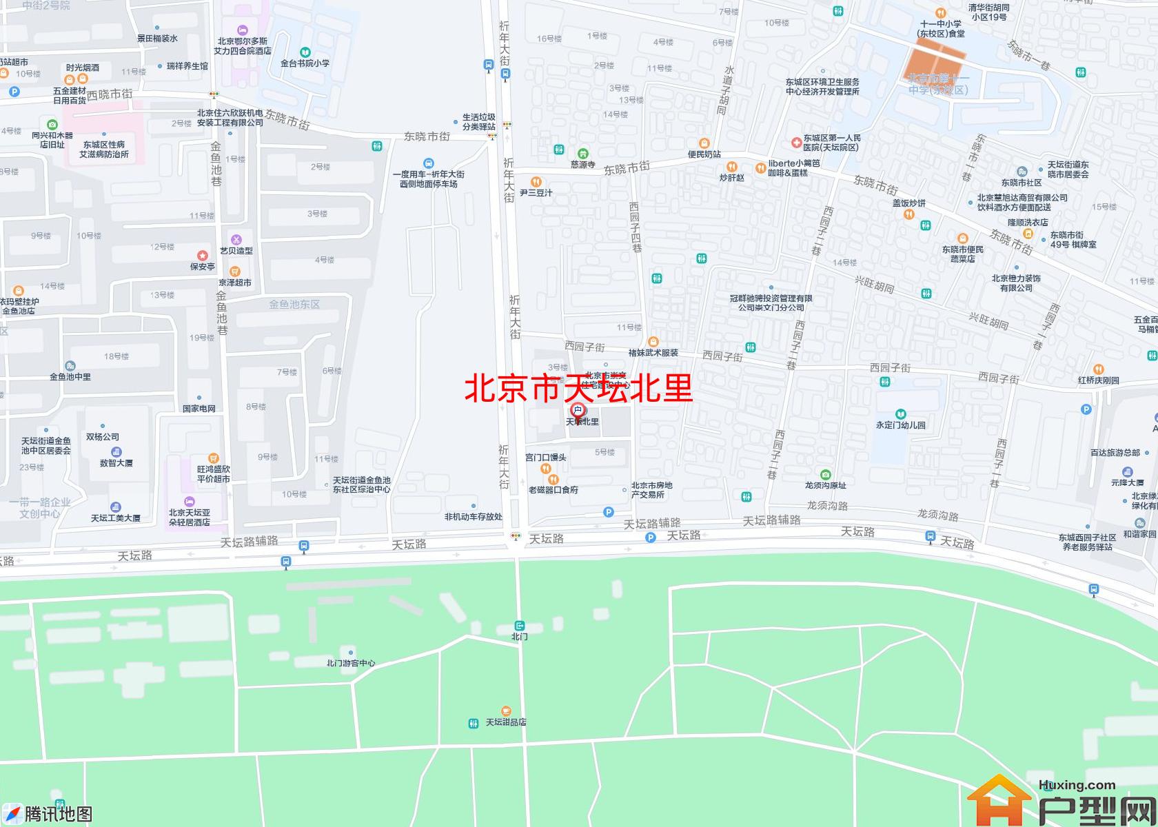 天坛北里小区 - 户型网