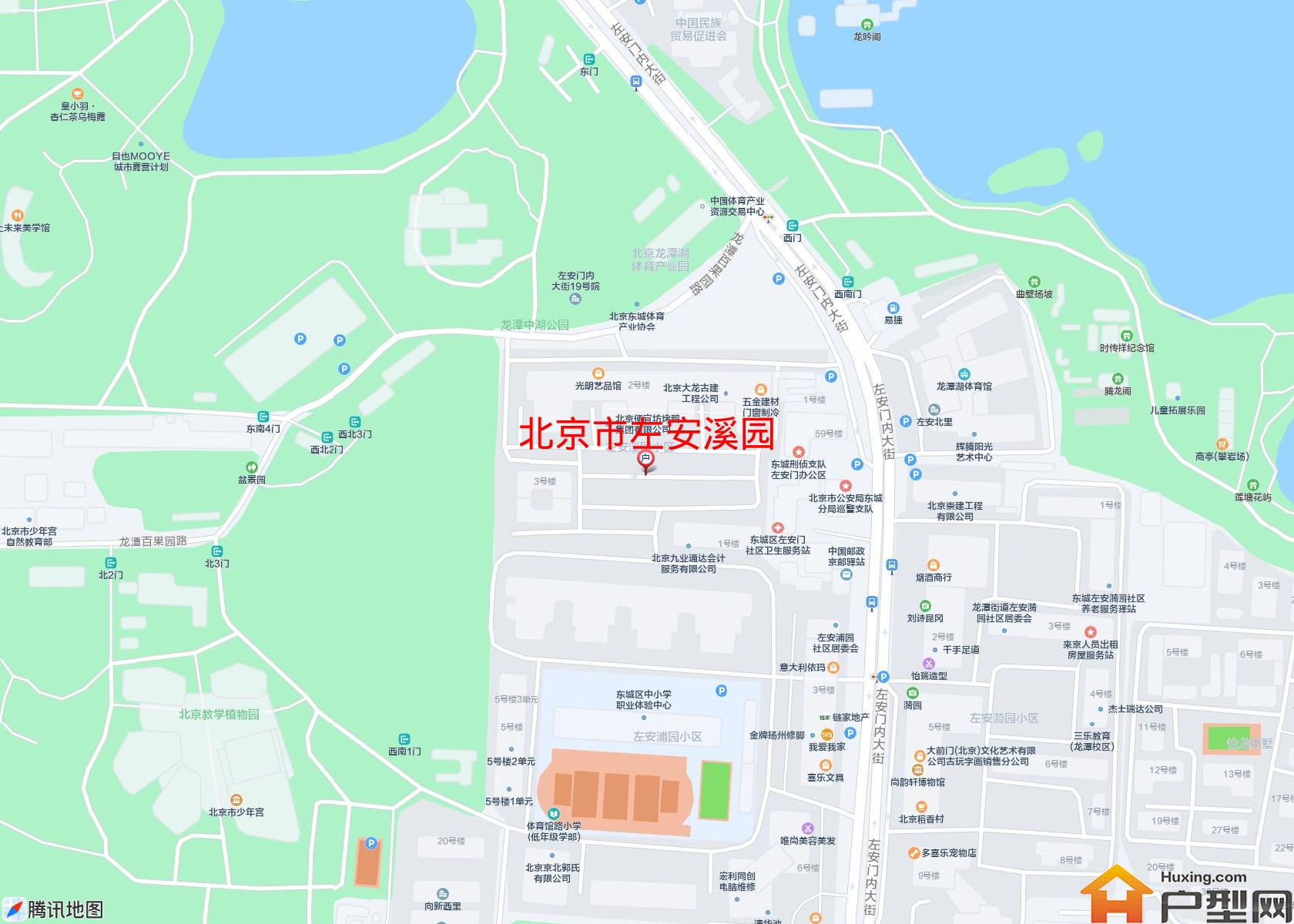 左安溪园小区 - 户型网