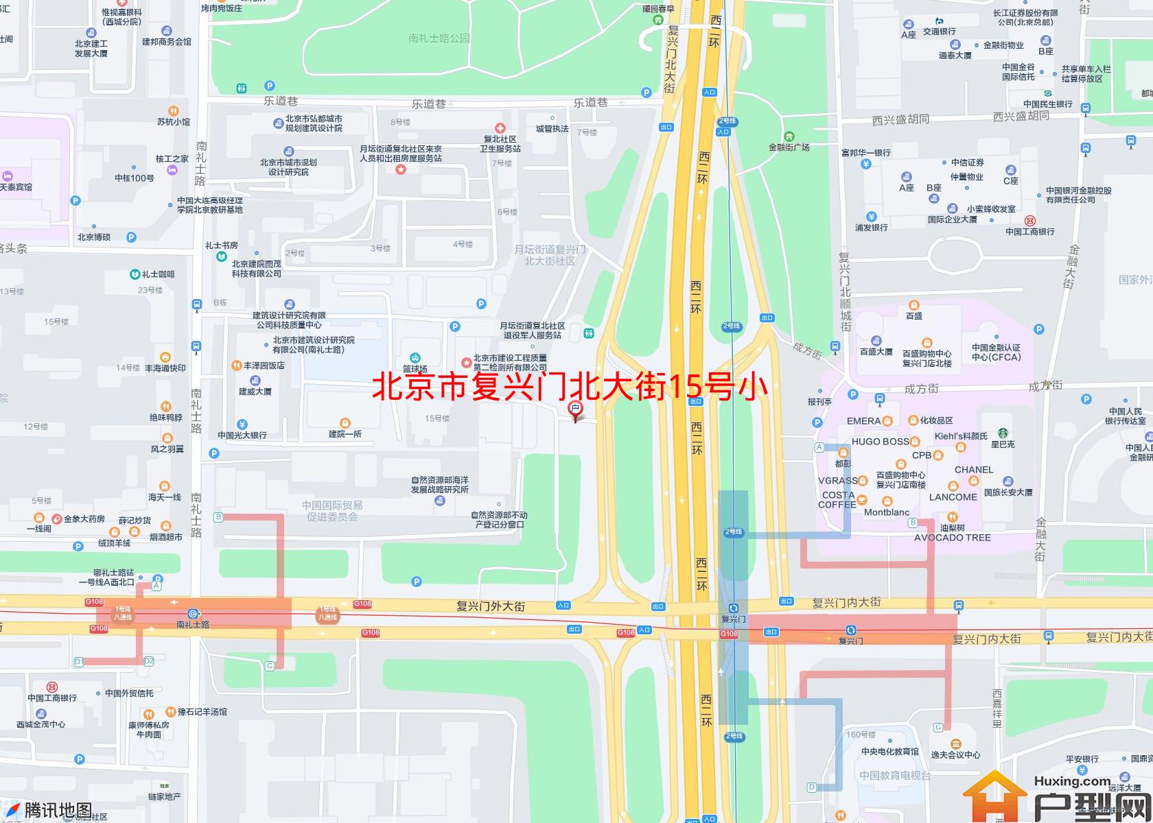 复兴门北大街15号小区小区 - 户型网
