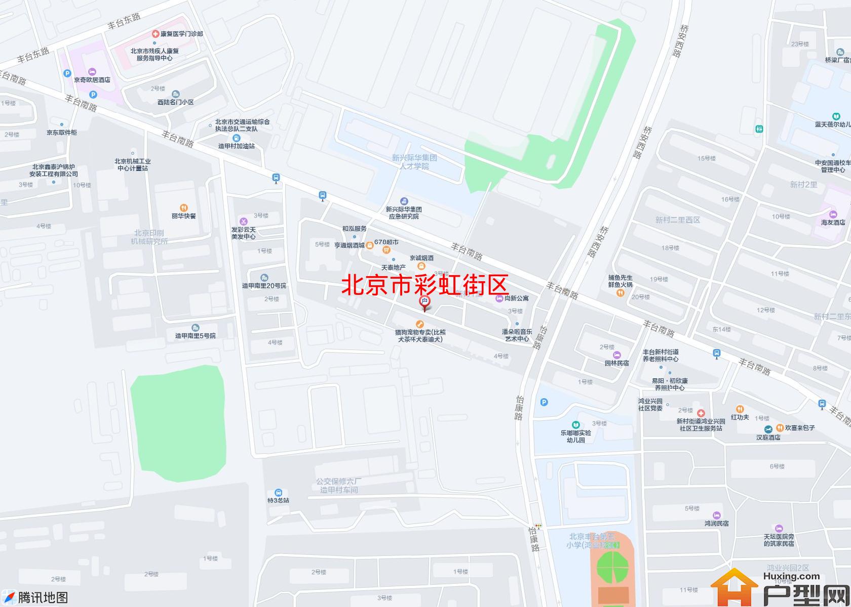 彩虹街区小区 - 户型网