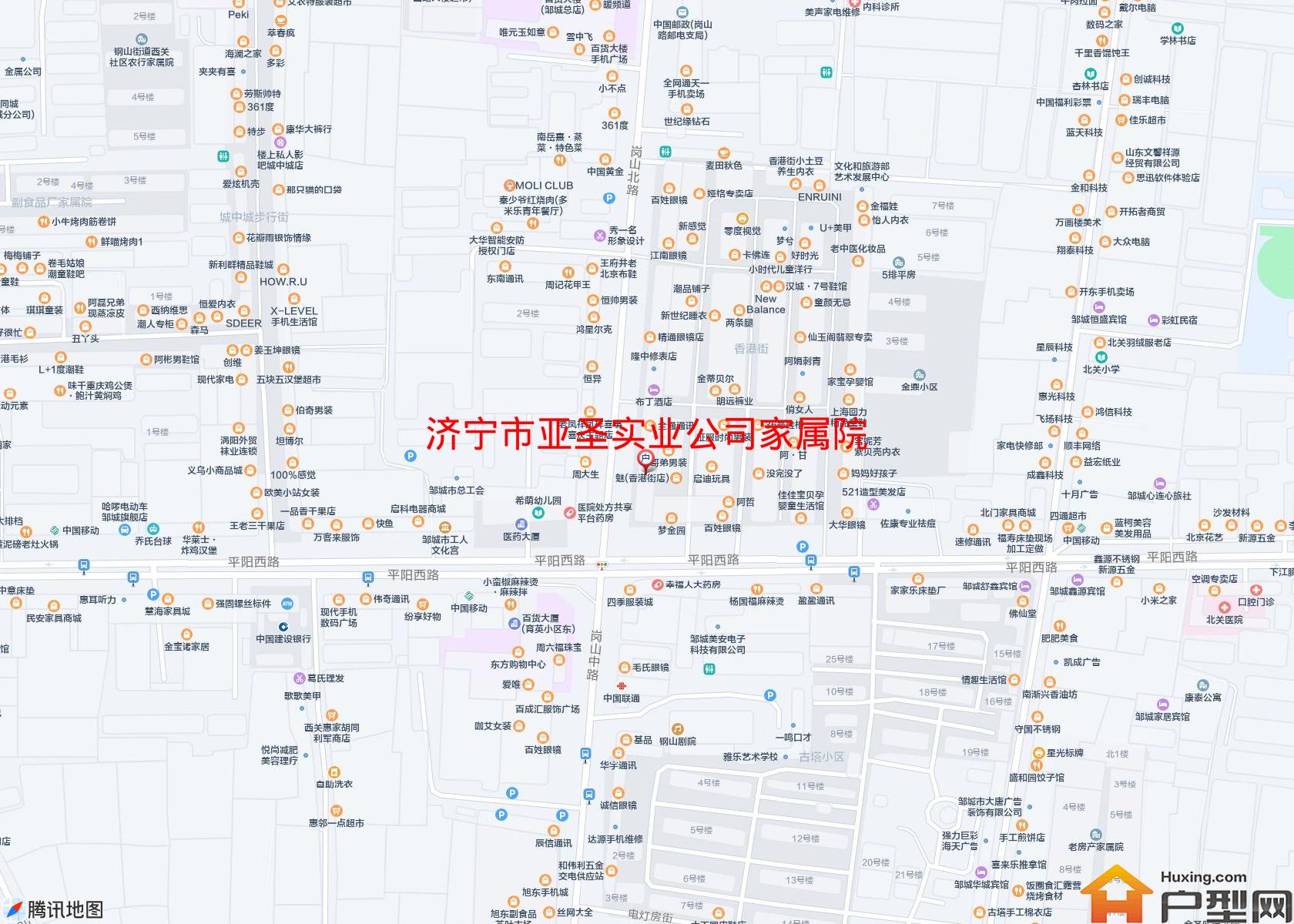 亚圣实业公司家属院小区 - 户型网