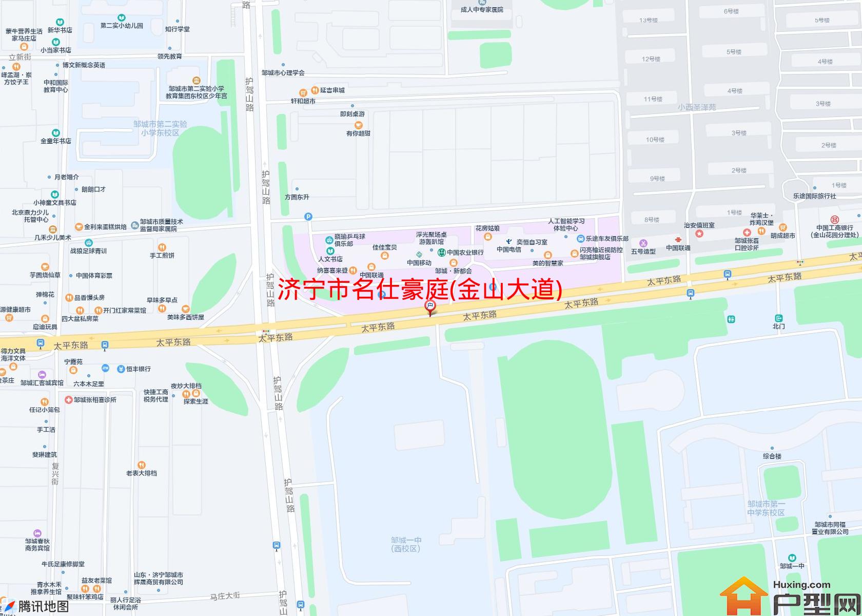 名仕豪庭(金山大道)小区 - 户型网