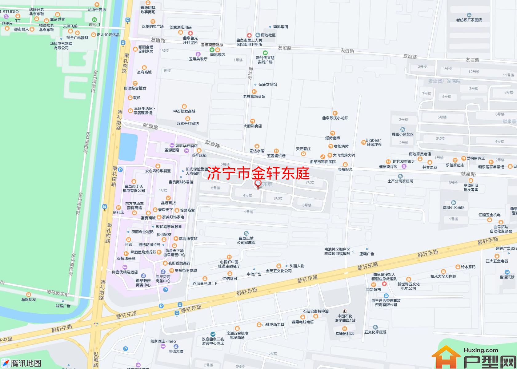 金轩东庭小区 - 户型网