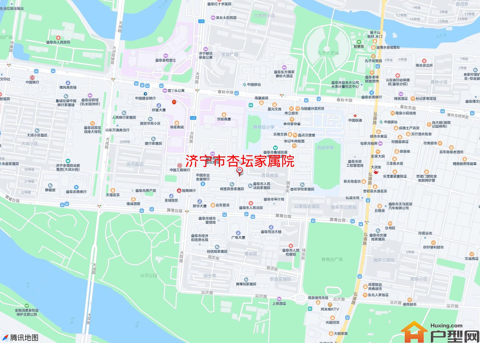 杏坛家属院小区 - 户型网