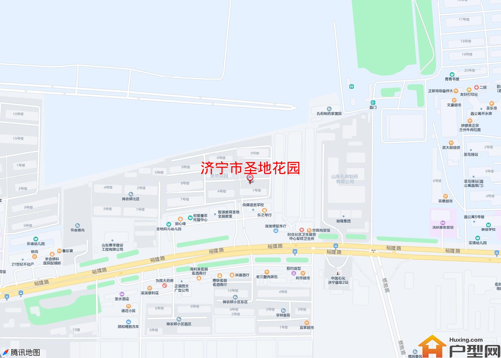 圣地花园小区 - 户型网