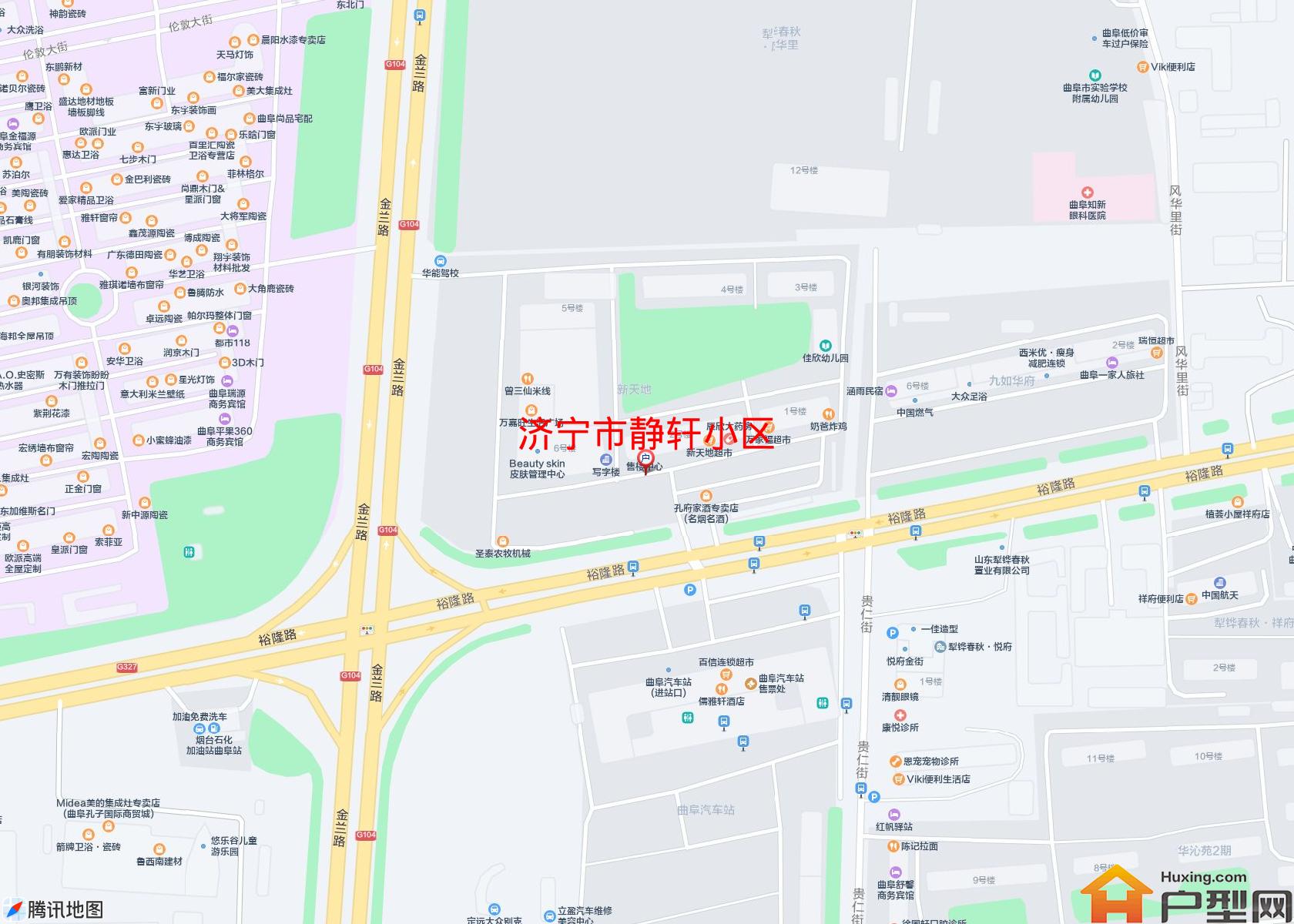 静轩小区小区 - 户型网
