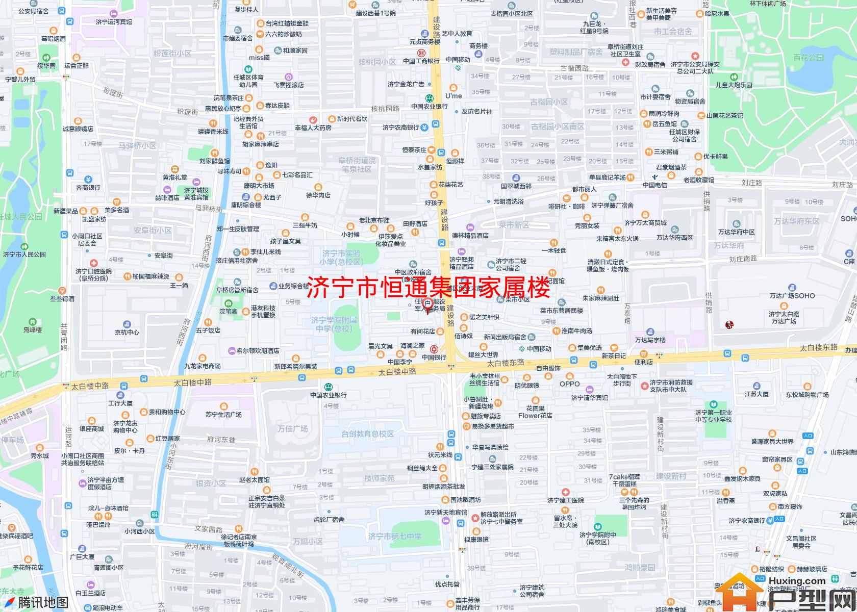 恒通集团家属楼小区 - 户型网