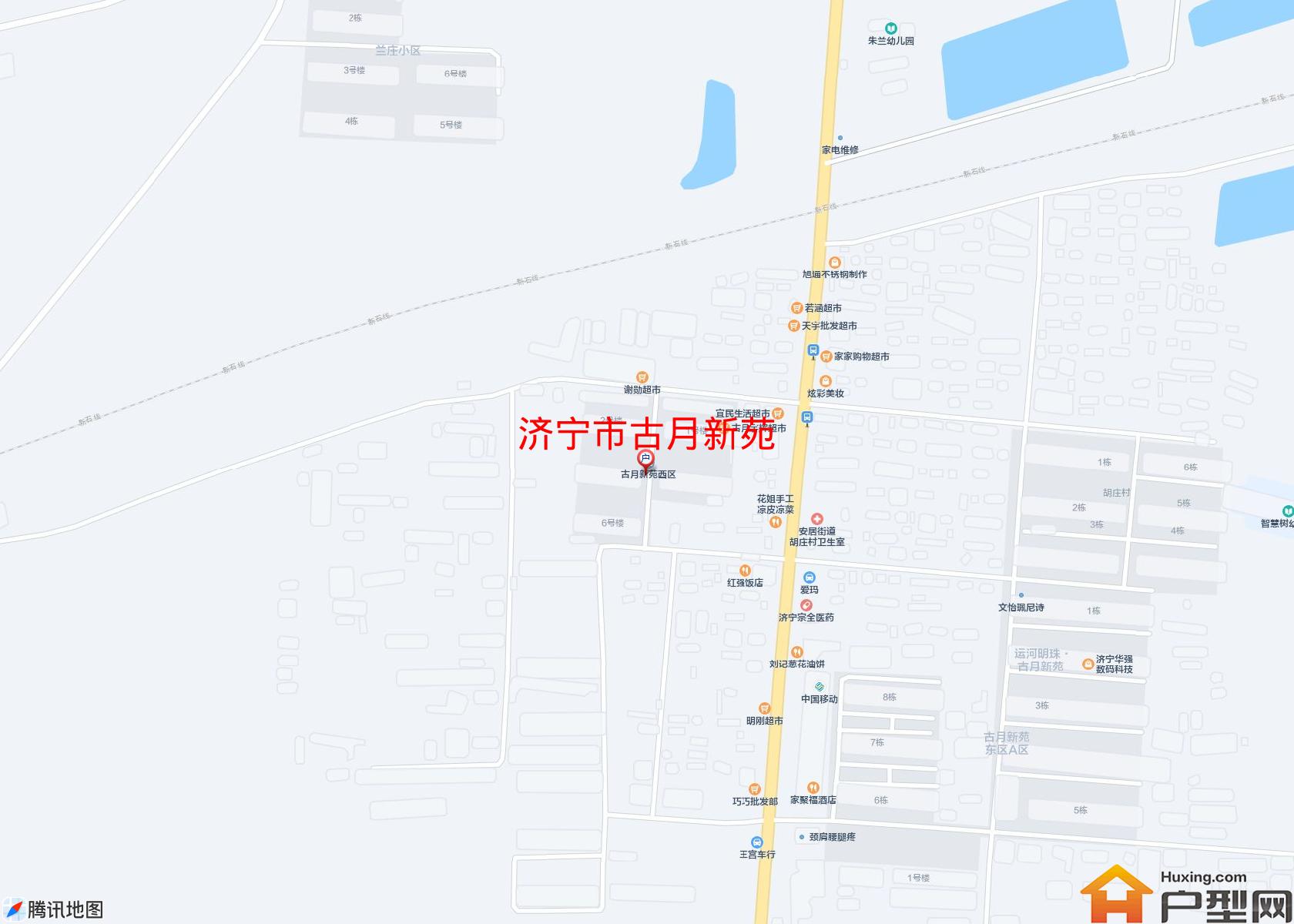 古月新苑小区 - 户型网