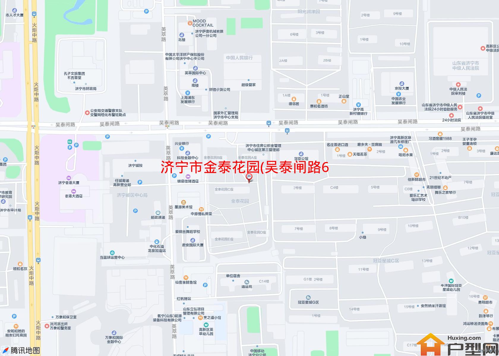 金泰花园(吴泰闸路6号)小区 - 户型网