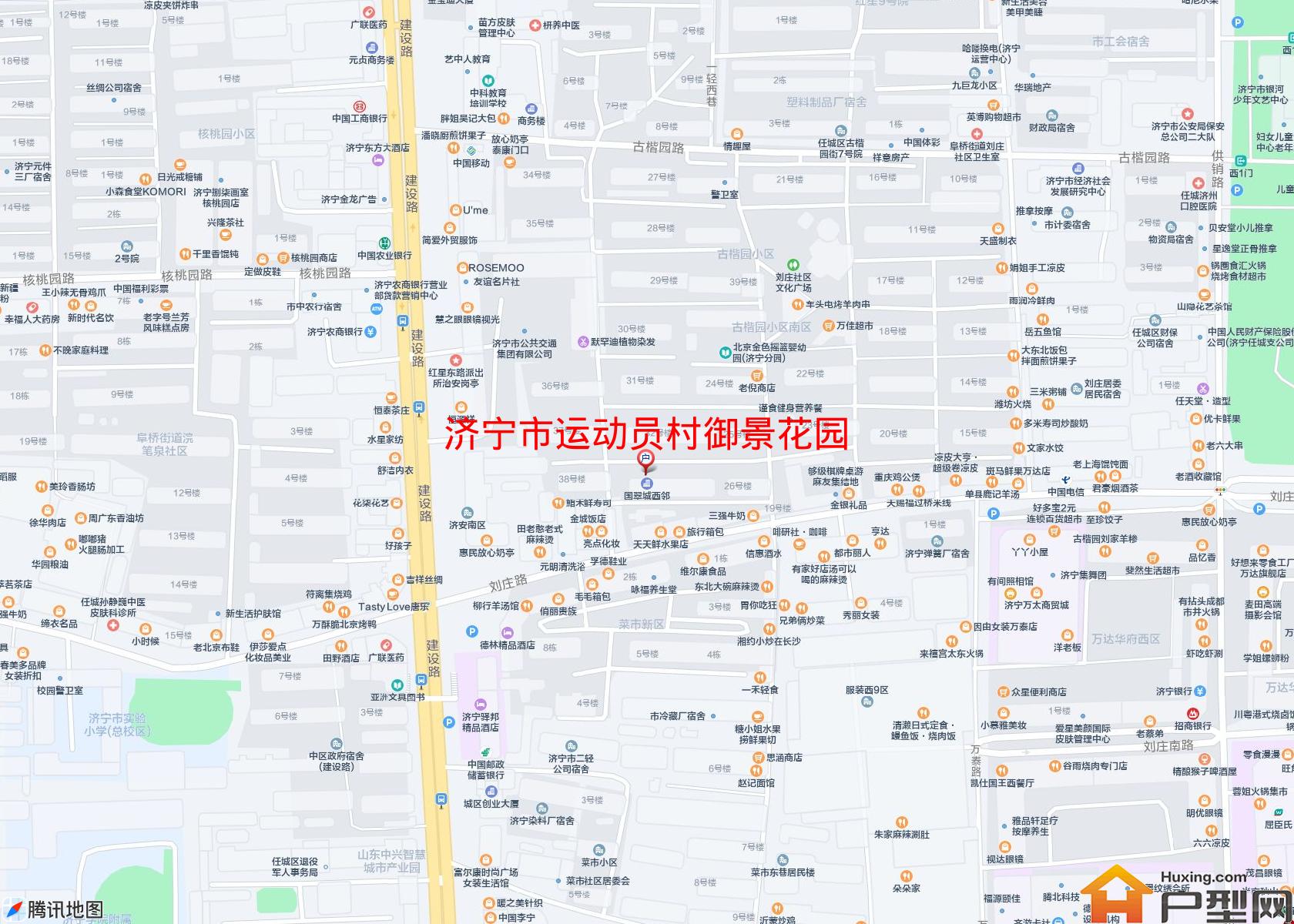 运动员村御景花园小区 - 户型网