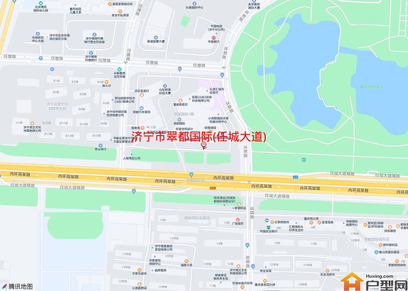 翠都国际(任城大道)小区 - 户型网