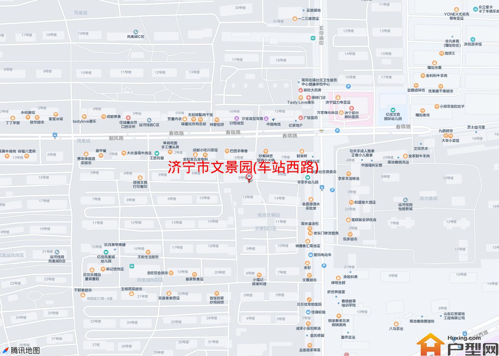 文景园(车站西路)小区 - 户型网