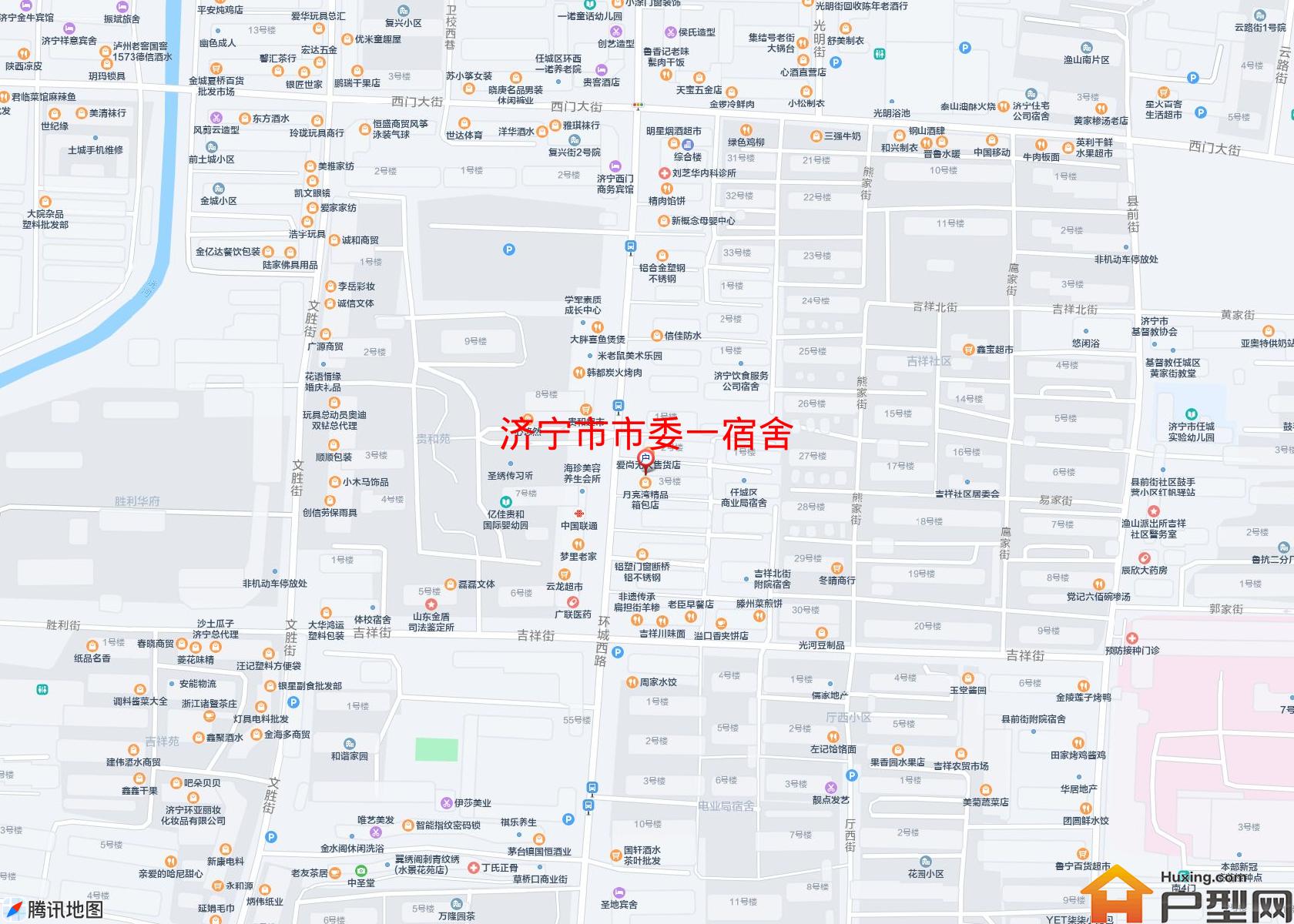 市委一宿舍小区 - 户型网
