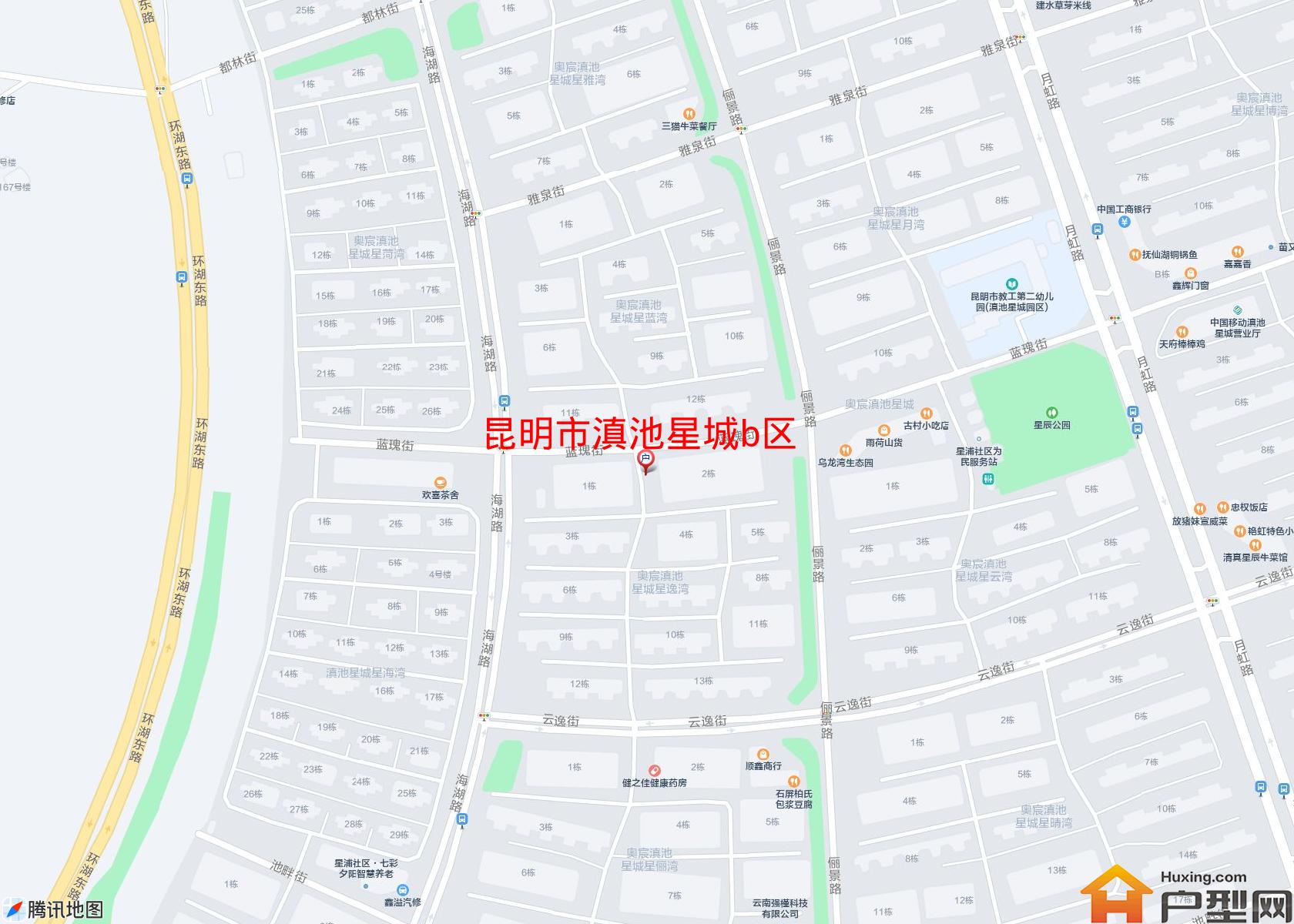 滇池星城b区小区 - 户型网