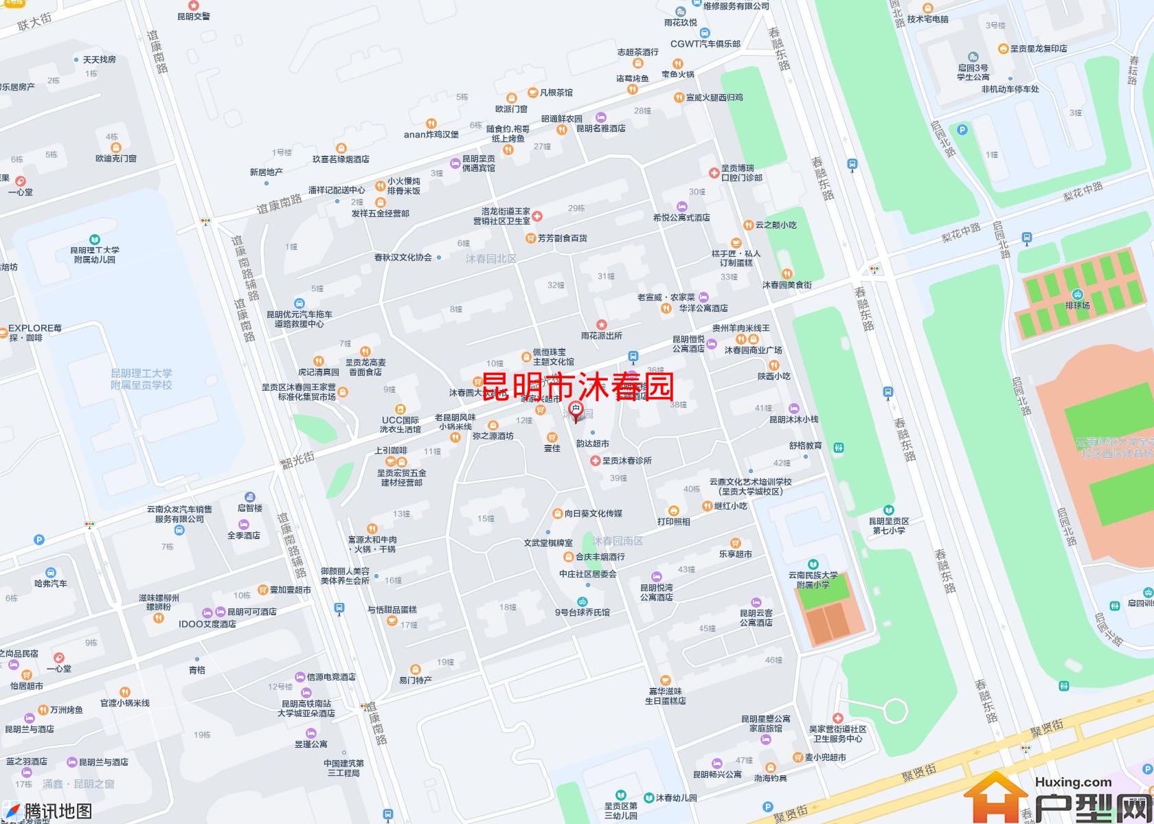 沐春园小区 - 户型网