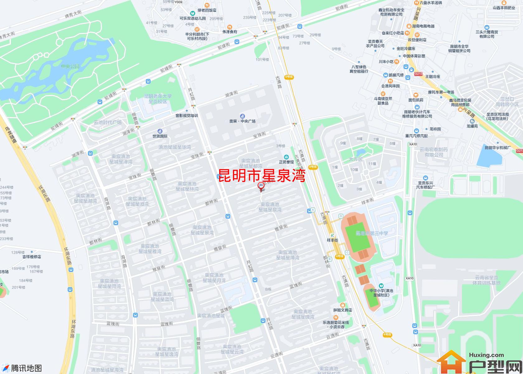 星泉湾小区 - 户型网