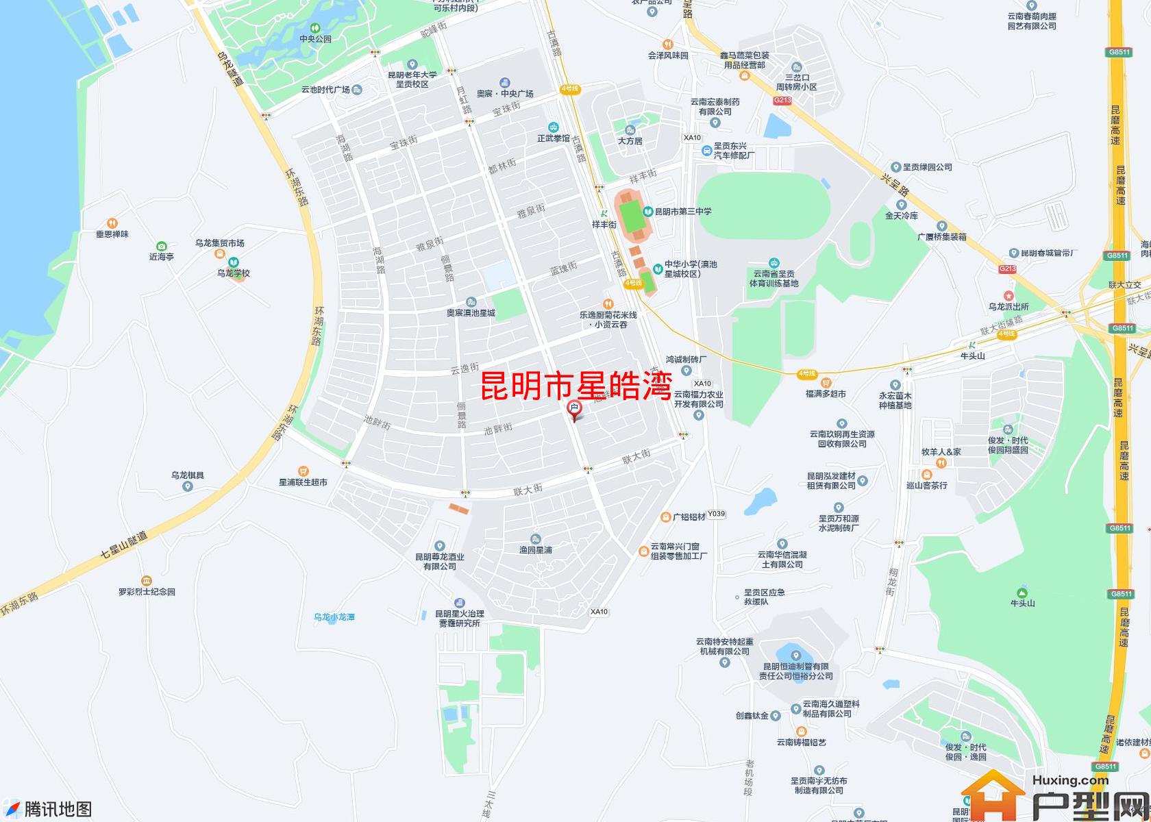 星皓湾小区 - 户型网