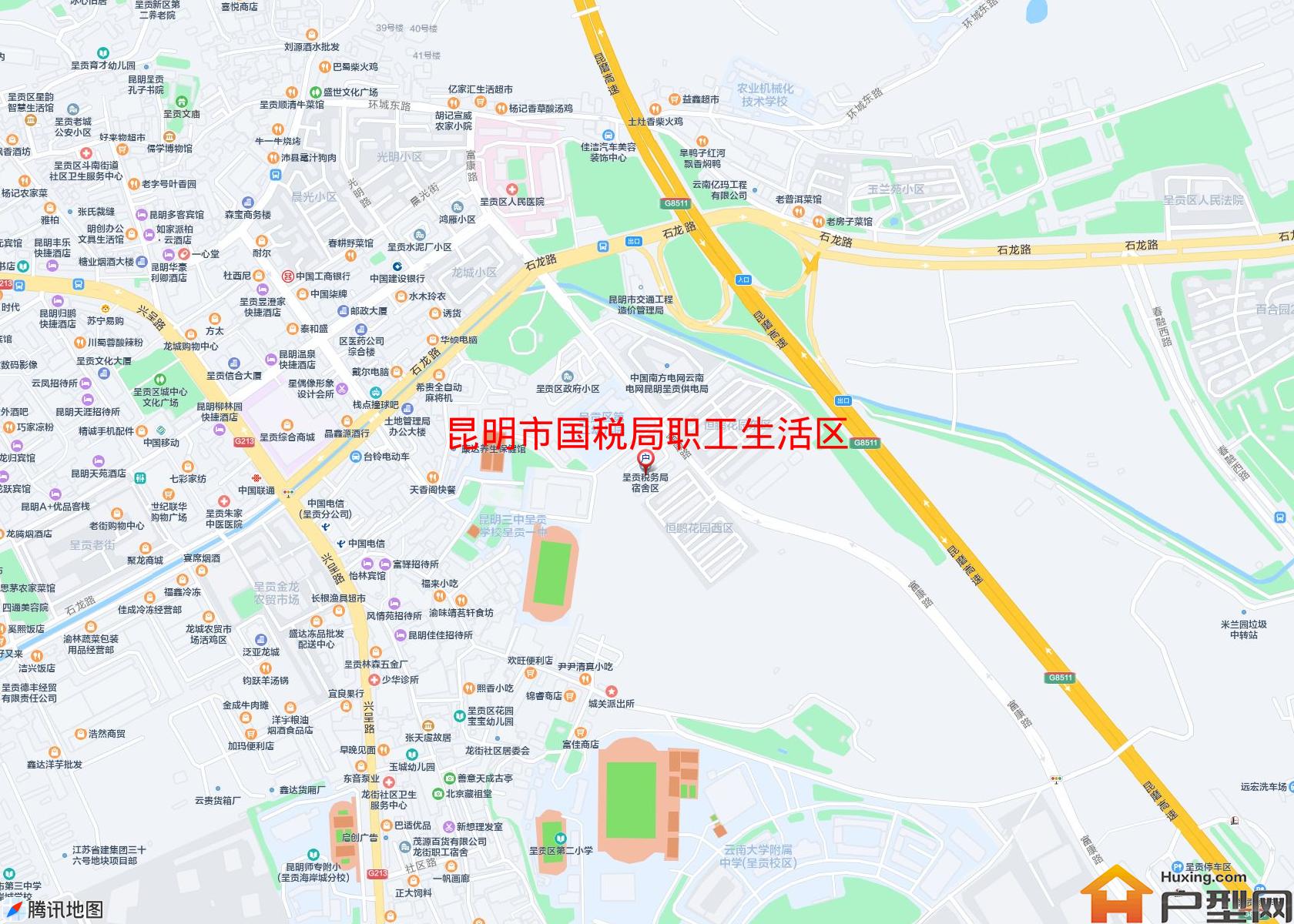 国税局职工生活区小区 - 户型网