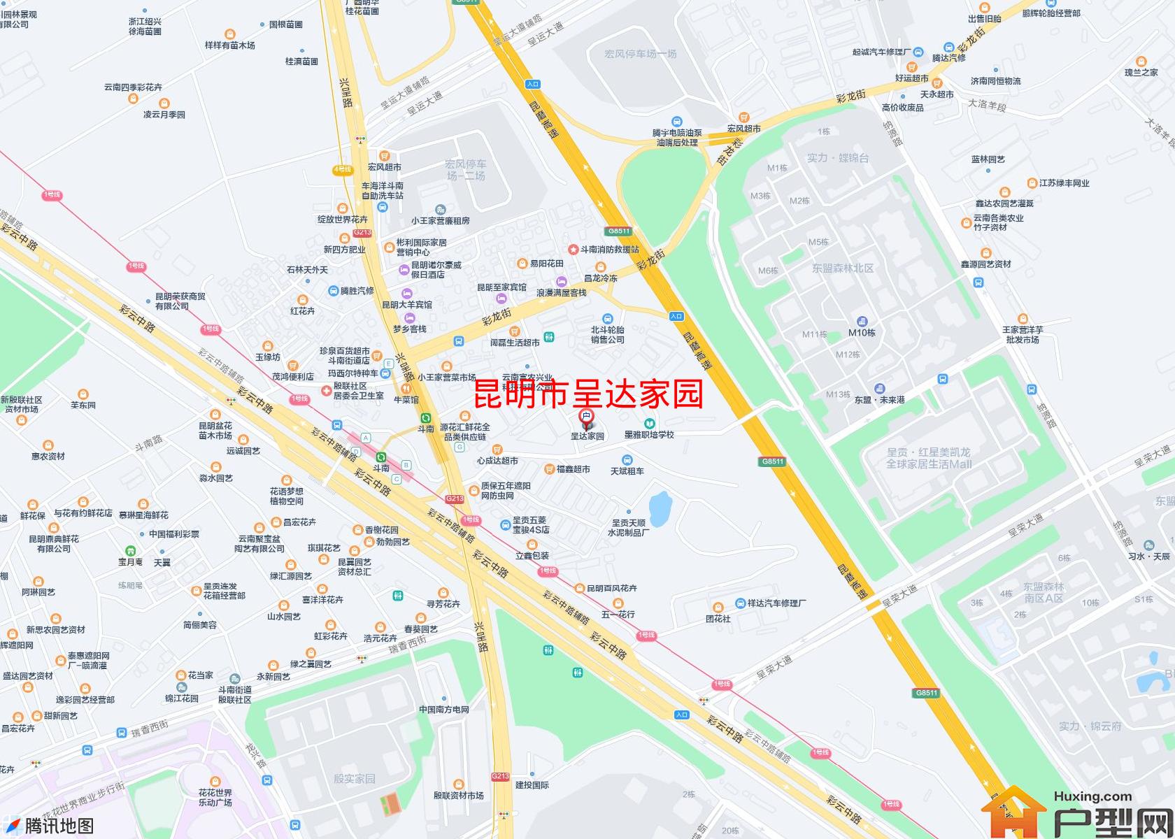 呈达家园小区 - 户型网