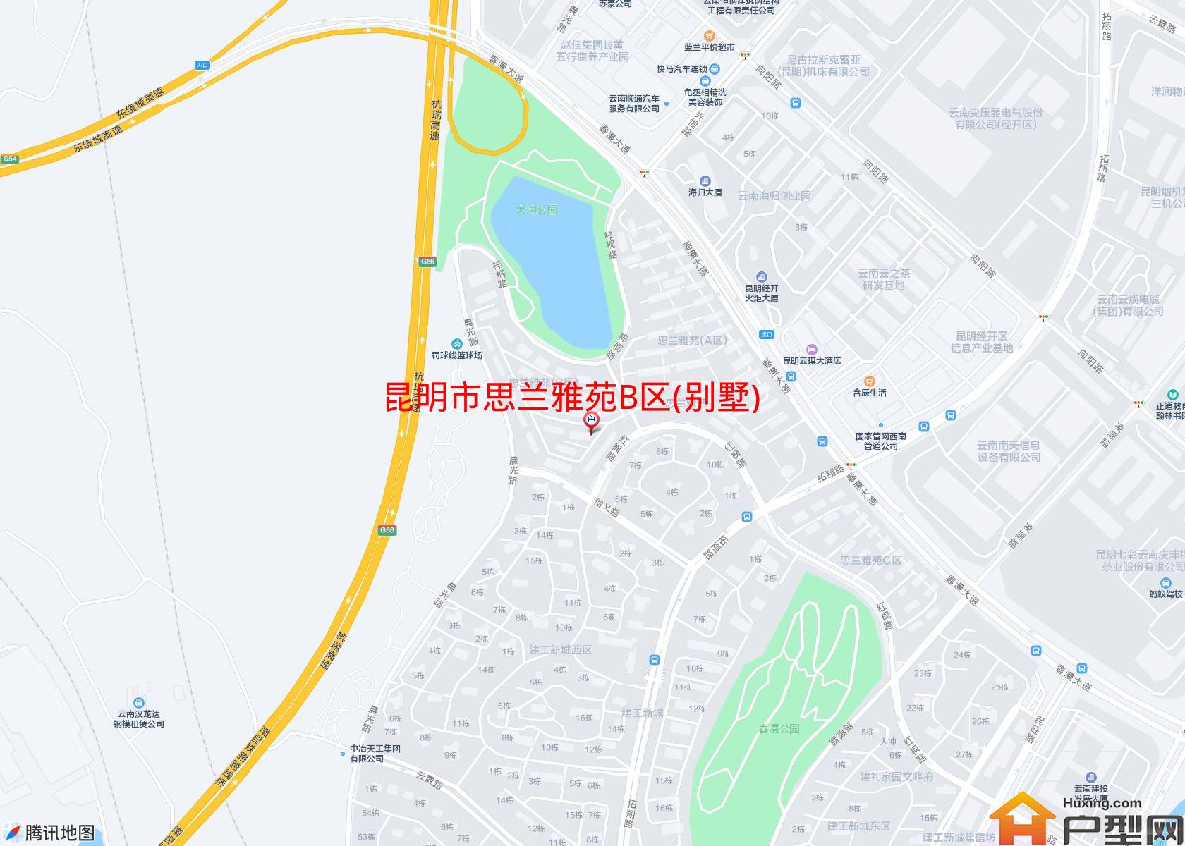 思兰雅苑B区(别墅)小区 - 户型网