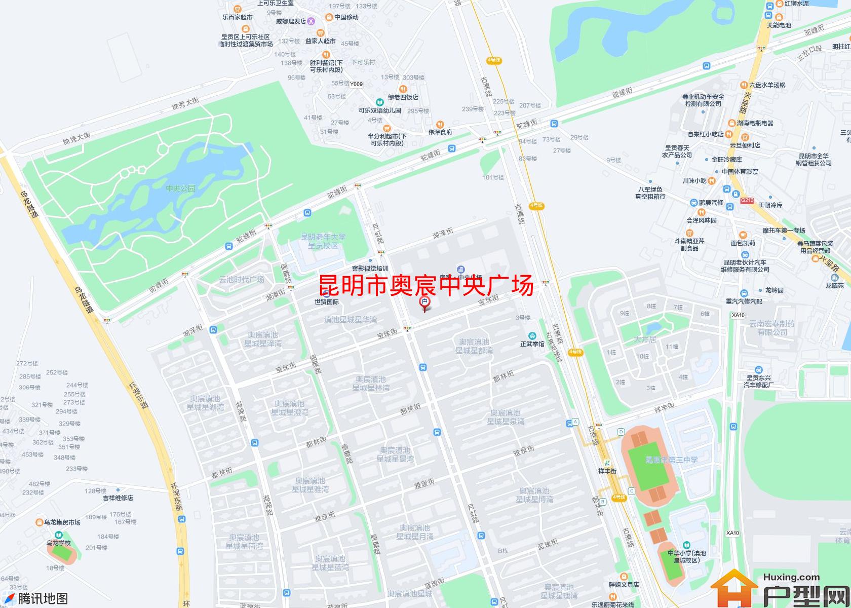 奥宸中央广场小区 - 户型网