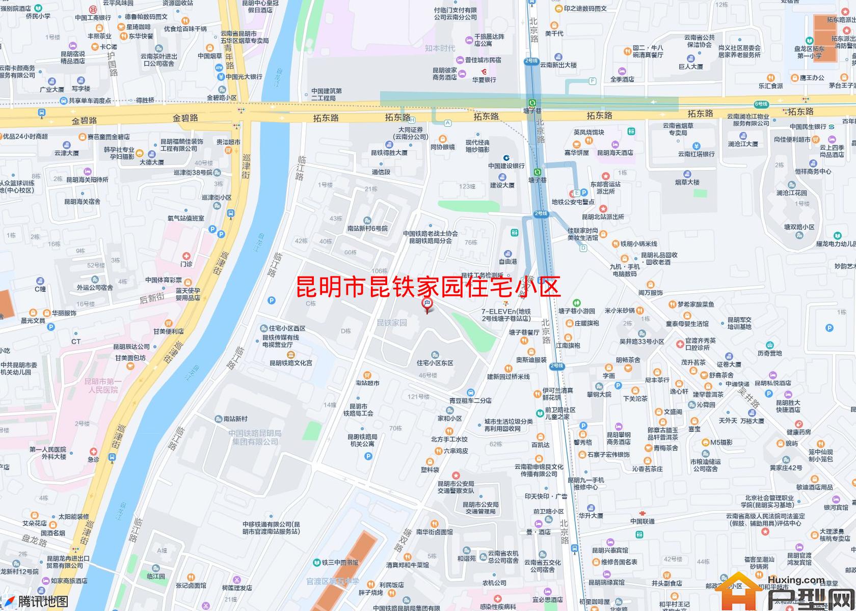 昆铁家园住宅小区小区 - 户型网