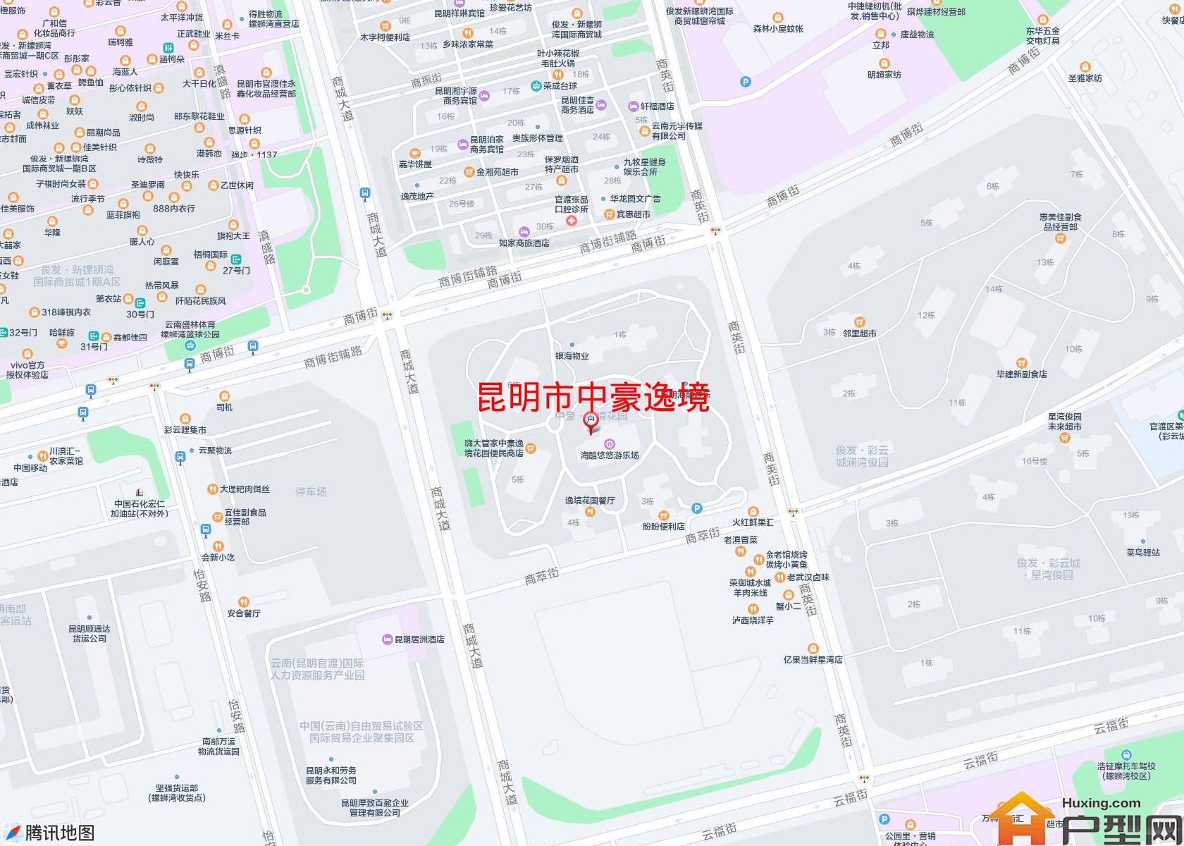 中豪逸境小区 - 户型网