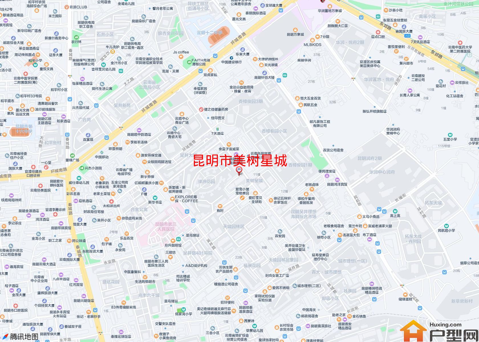 美树星城小区 - 户型网 美树星城小区 - 户型网
