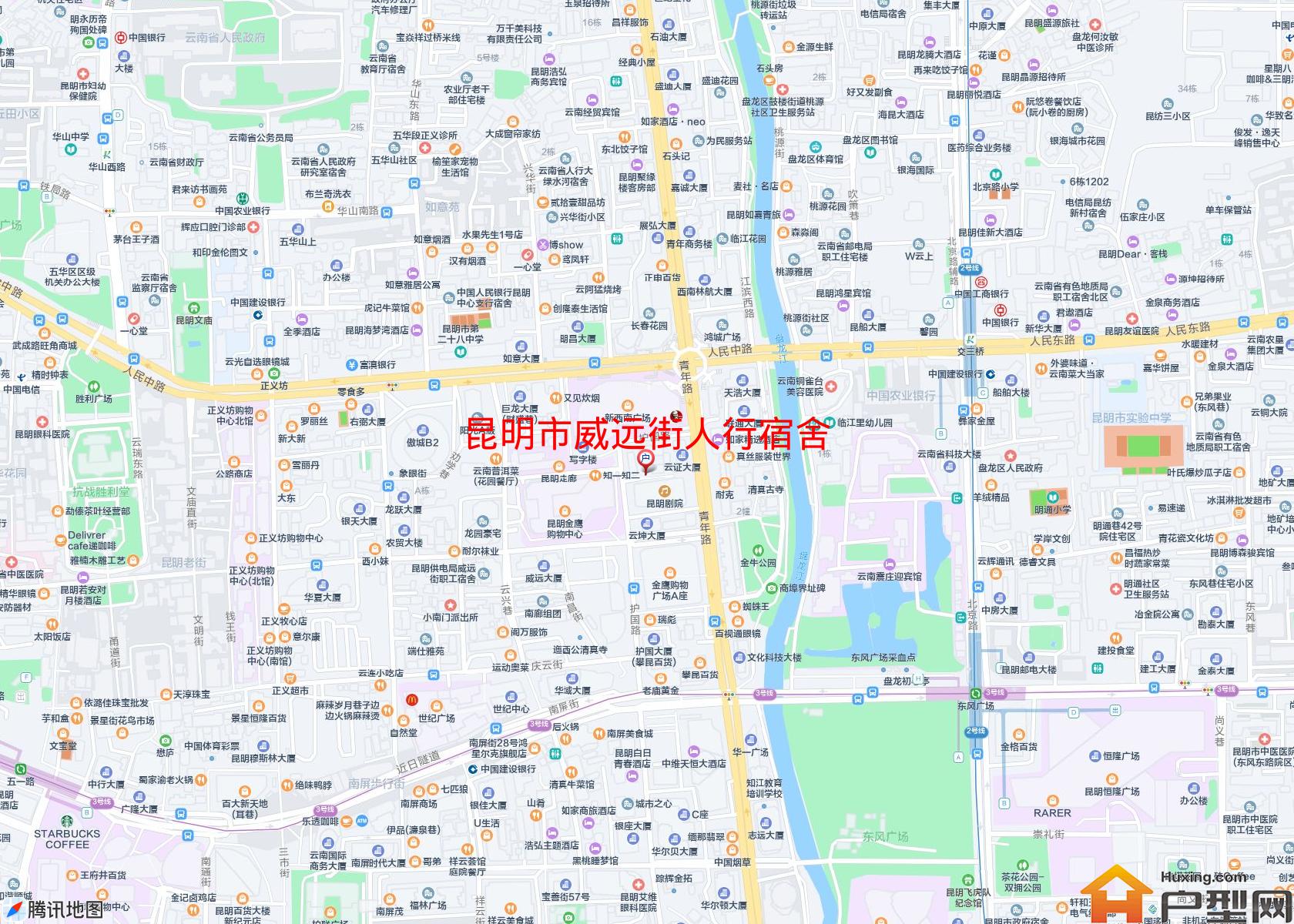 威远街人行宿舍小区 - 户型网
