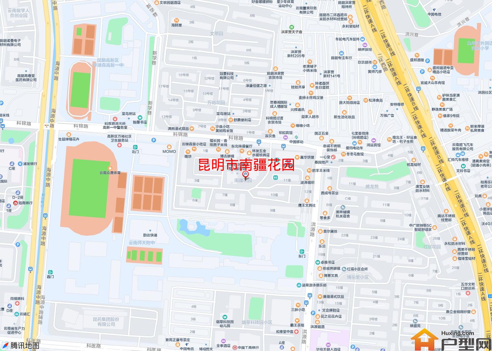 南疆花园小区 - 户型网