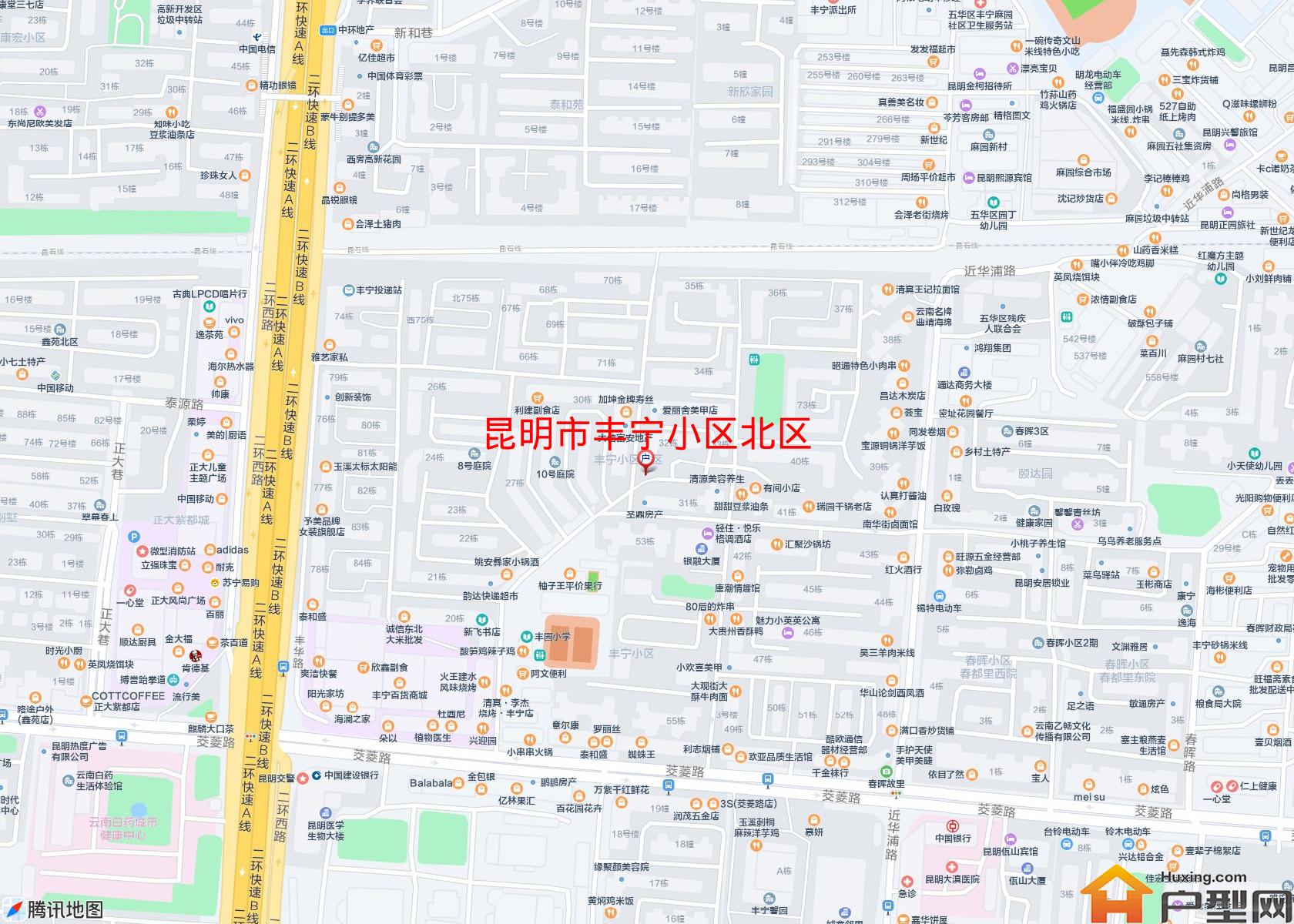 丰宁小区北区小区 - 户型网