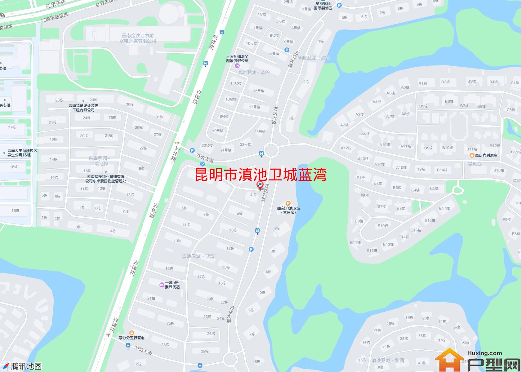 滇池卫城蓝湾小区 - 户型网